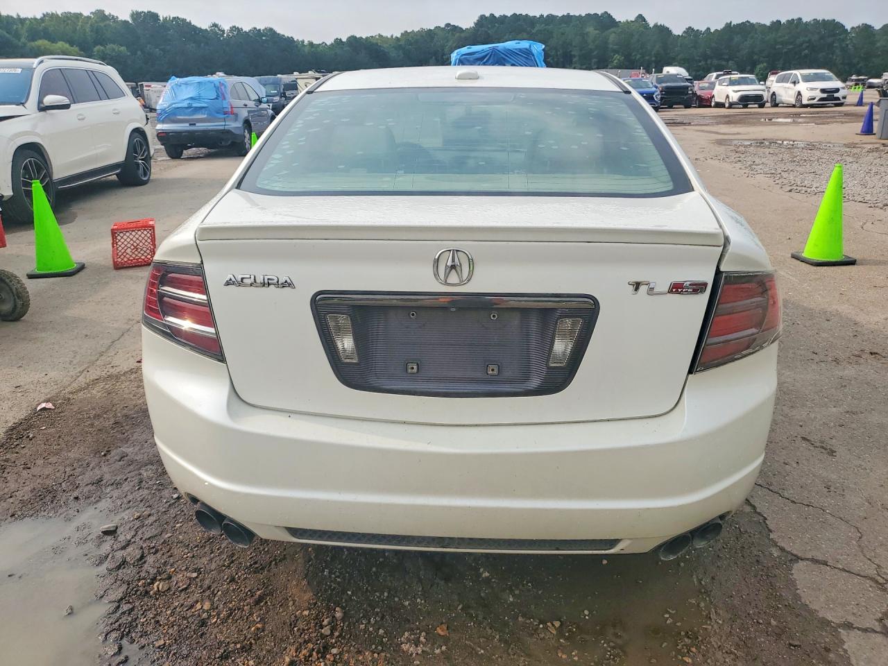2007 Acura Tl Type S Белый vin: 19UUA765X7A002967