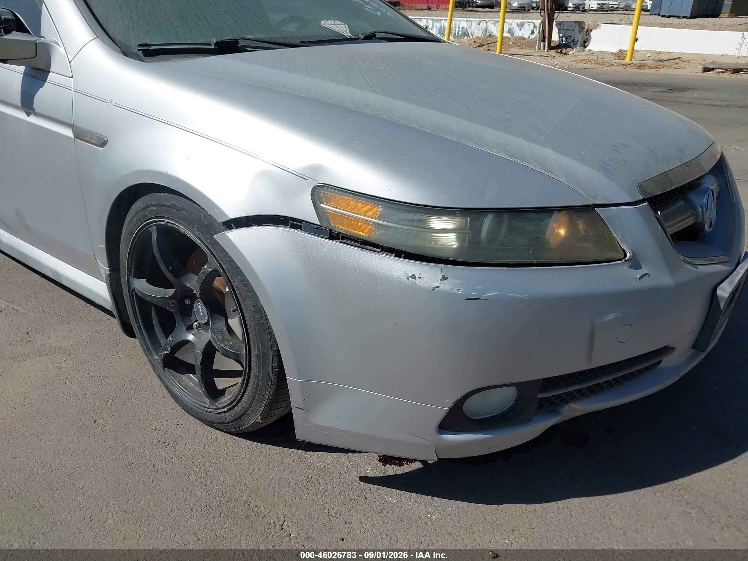 2007 Acura Tl Type S Серебряный vin: 19UUA765X7A036925