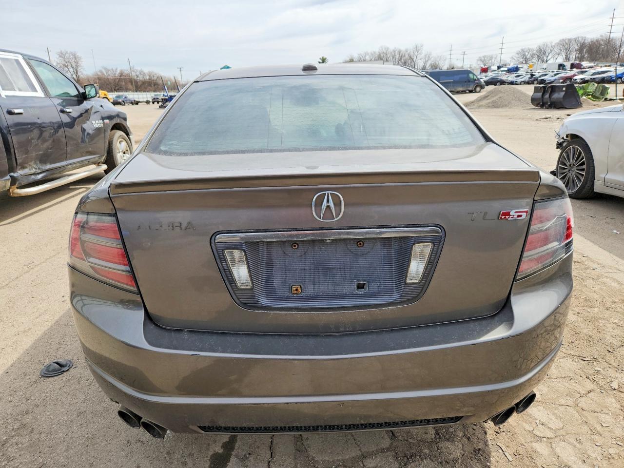 2008 Acura Tl Type S Серый vin: 19UUA765X8A048168