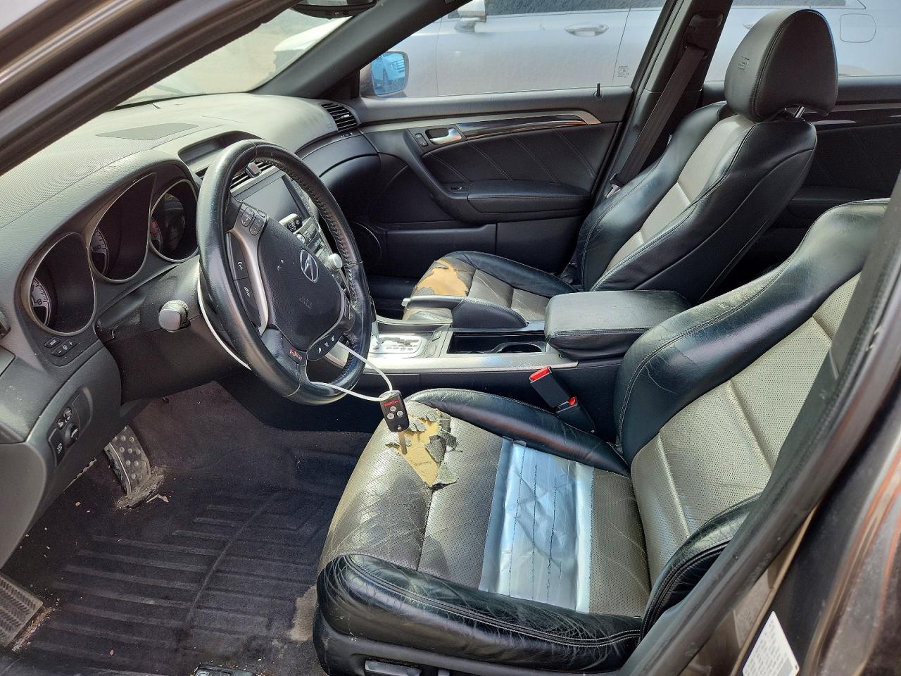 2008 Acura Tl Type S Серый vin: 19UUA765X8A048168