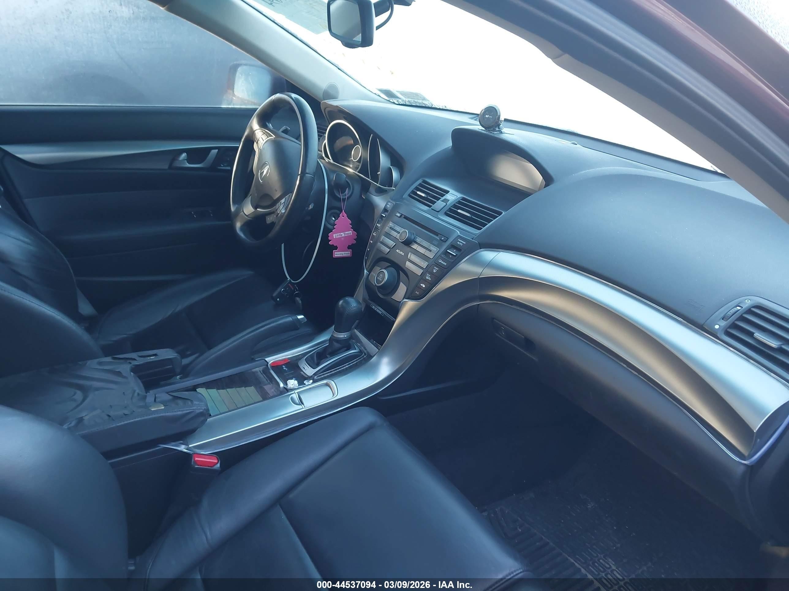 2009 Acura Tl 3.5 Burgundy vin: 19UUA86209A000952