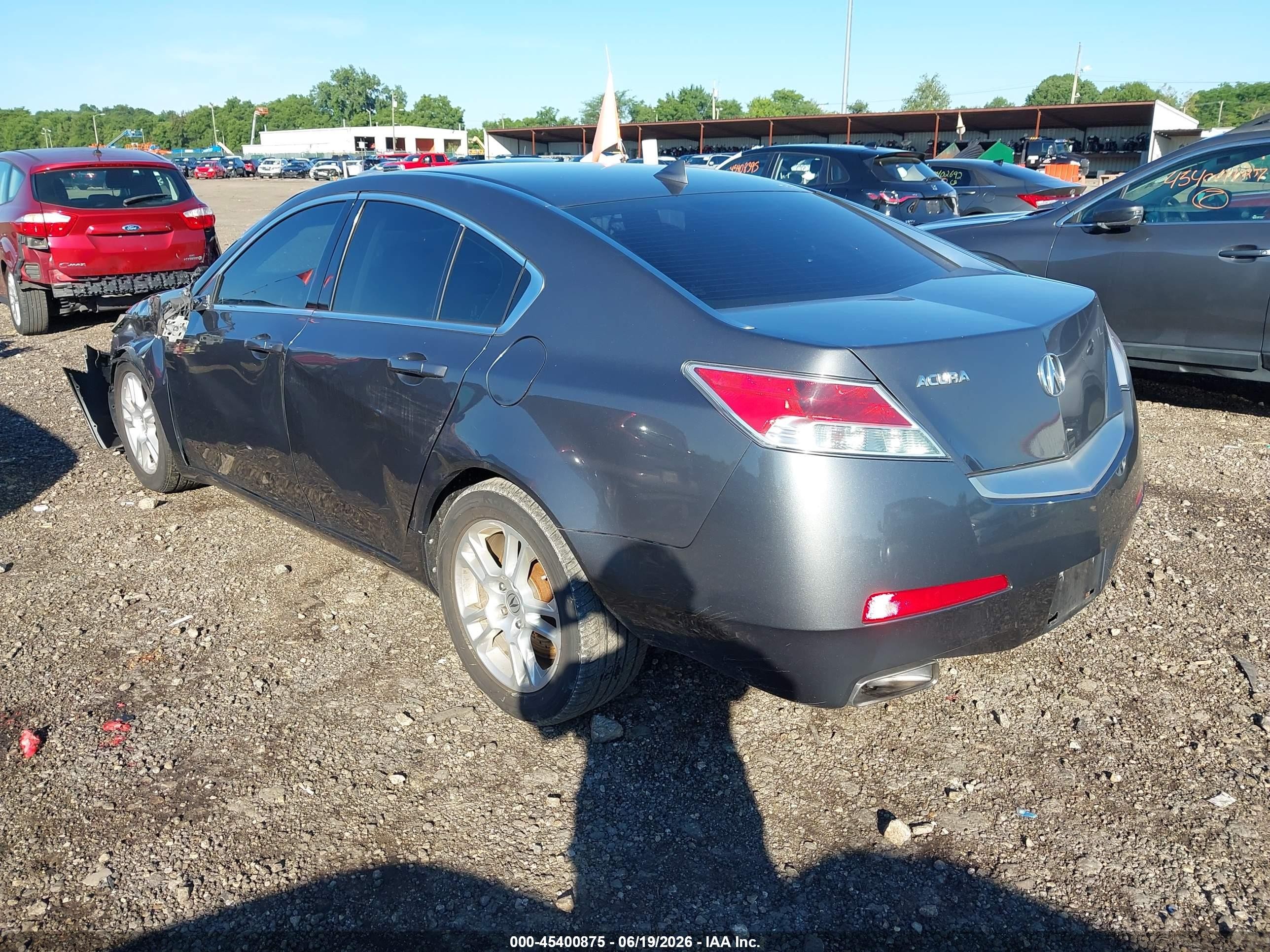 2009 Acura Tl 3.5 Gray vin: 19UUA86209A003754