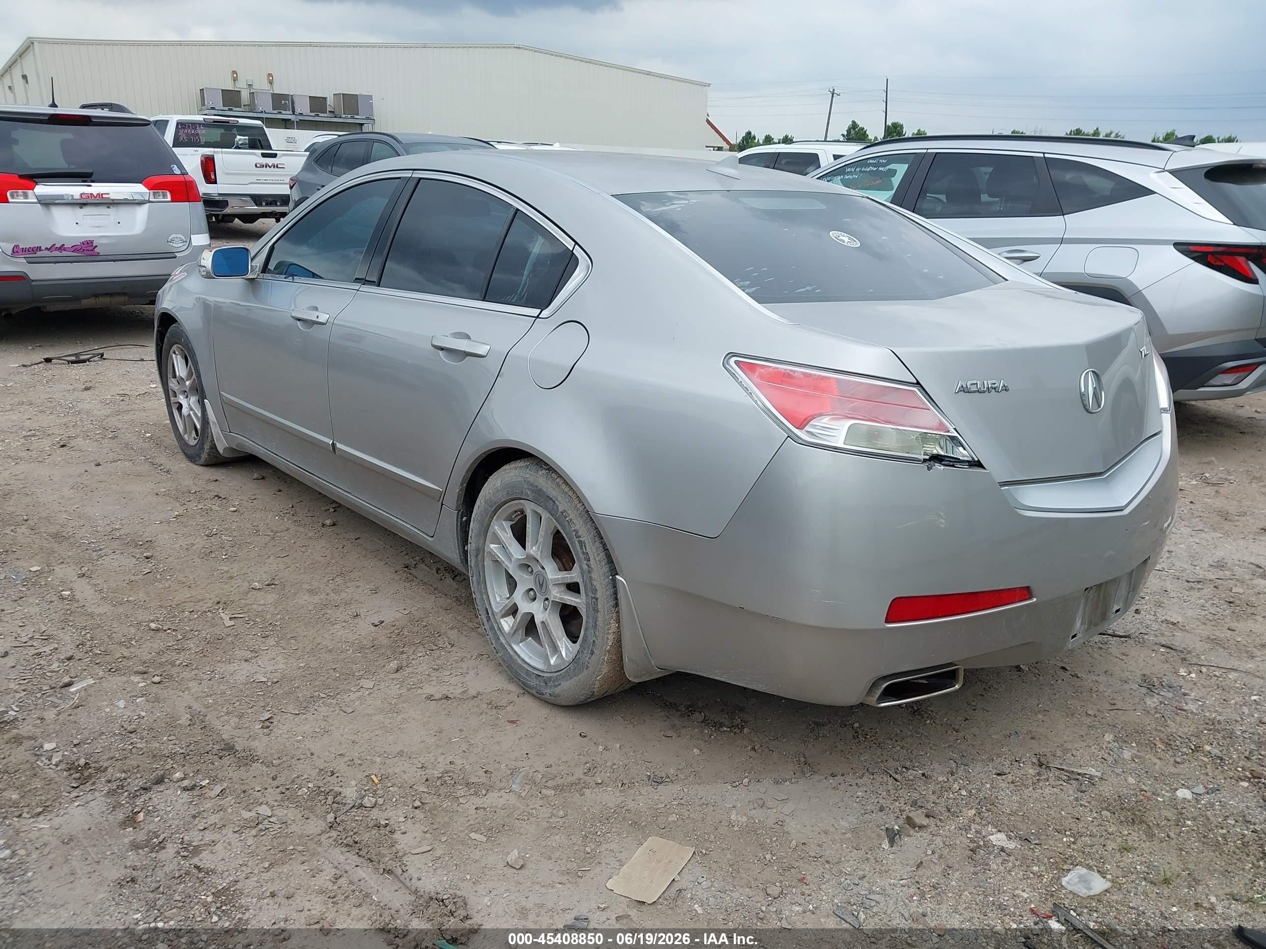 2009 Acura Tl 3.5 Silver vin: 19UUA86209A014589