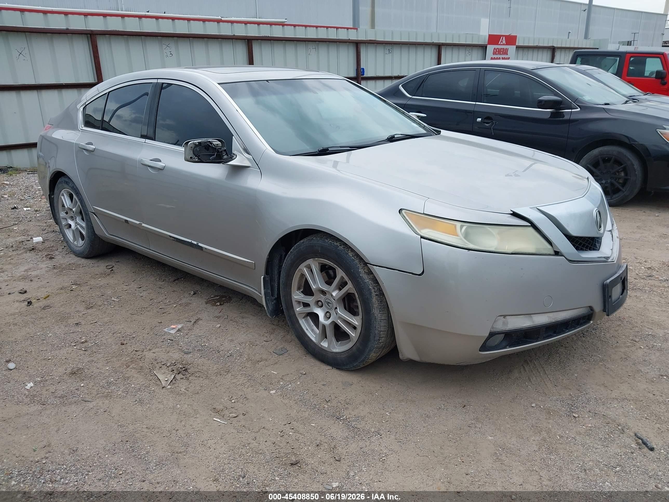 2009 Acura Tl 3.5 Silver vin: 19UUA86209A014589