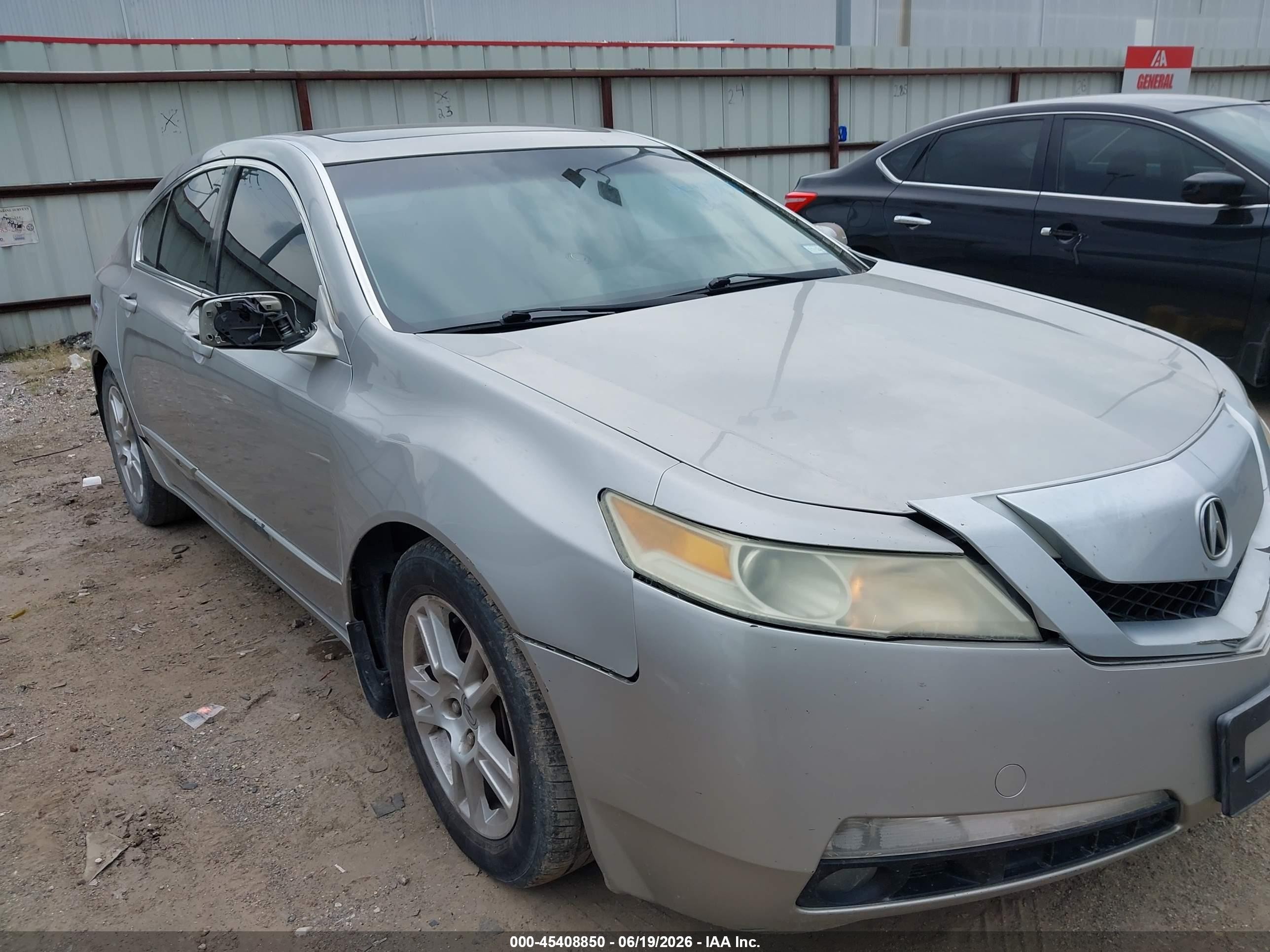 2009 Acura Tl 3.5 Silver vin: 19UUA86209A014589