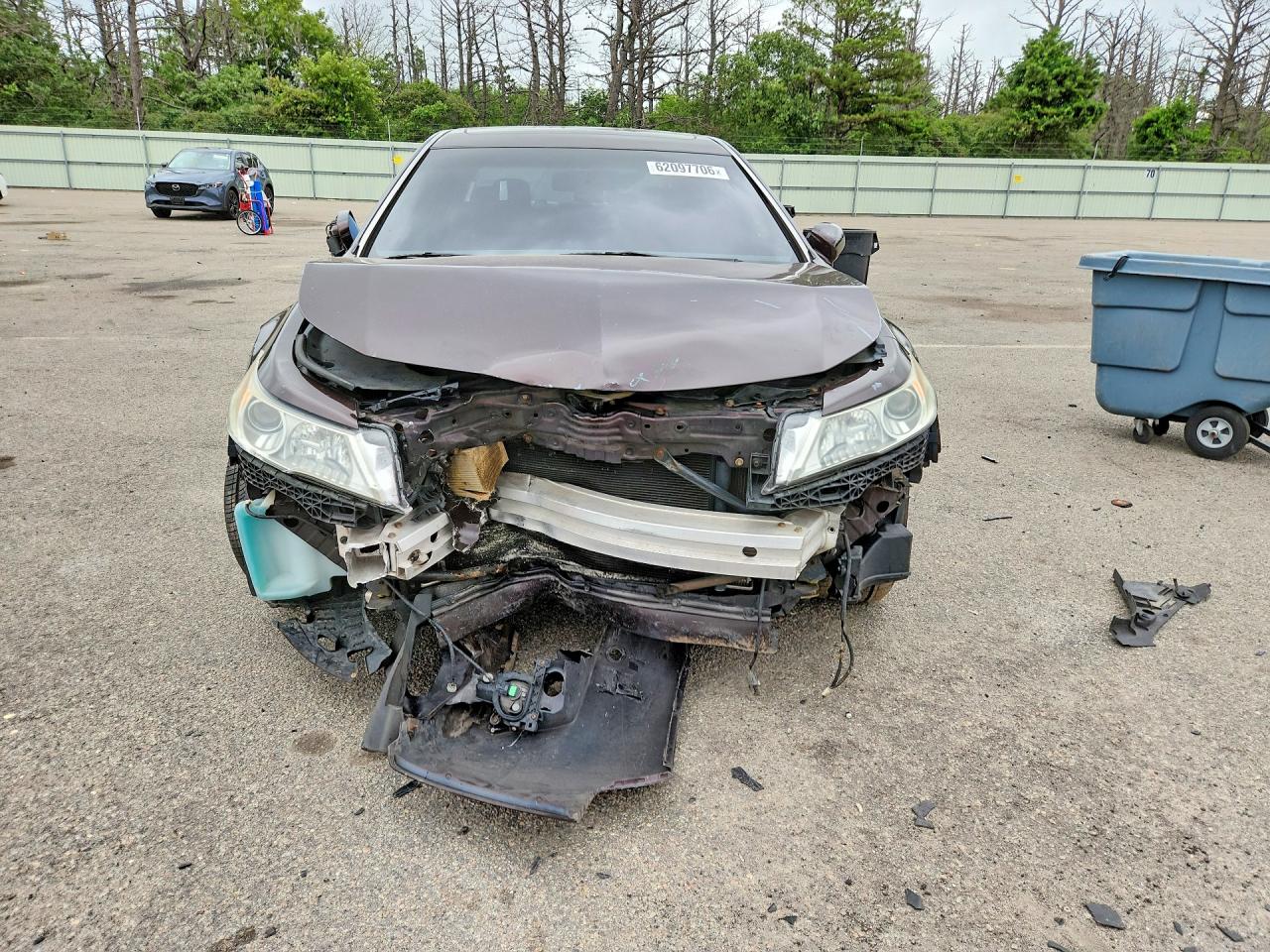 2009 Acura Tl Maroon vin: 19UUA86209A015502