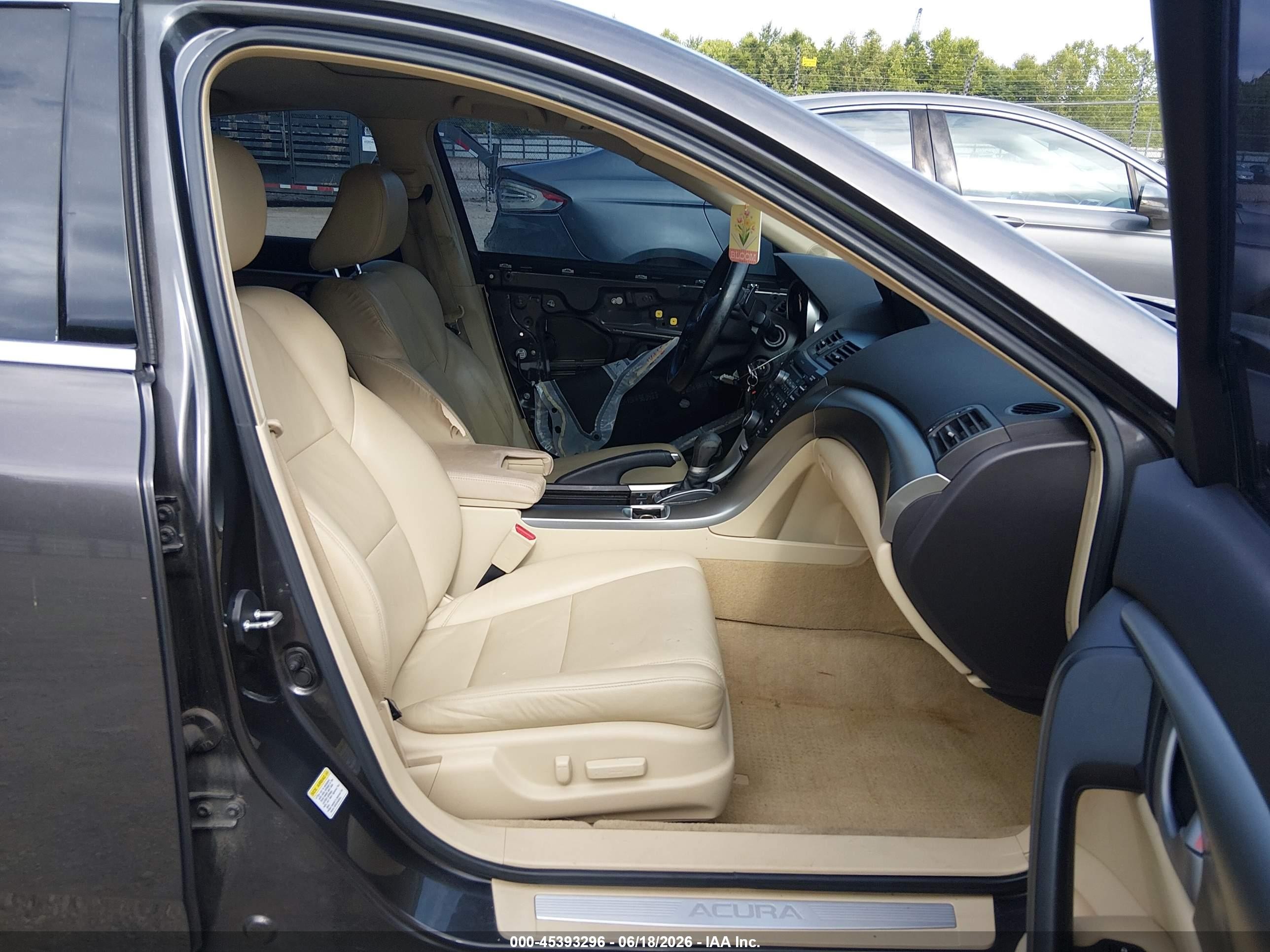 2009 Acura Tl 3.5 Gray vin: 19UUA86209A019422