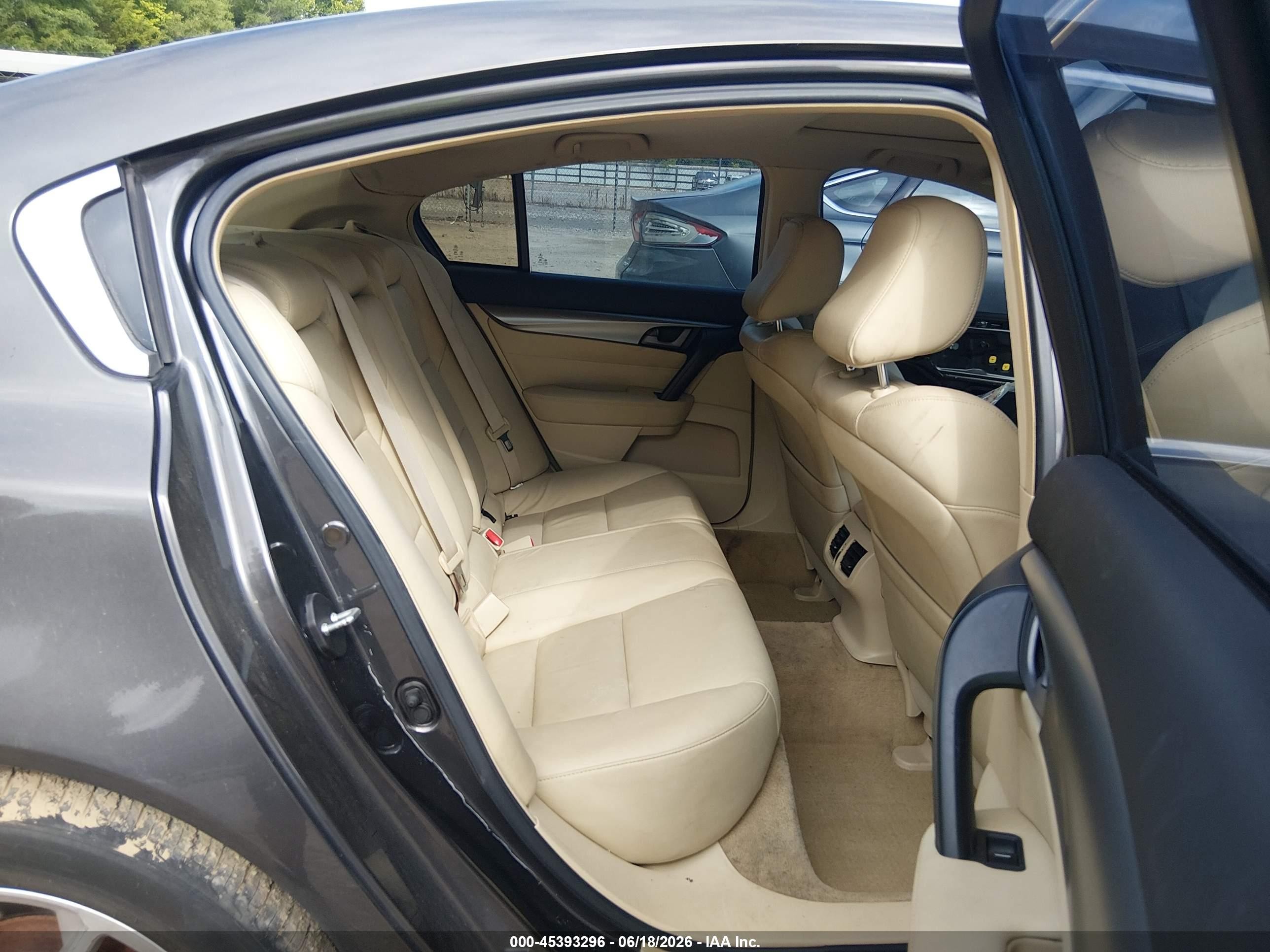 2009 Acura Tl 3.5 Gray vin: 19UUA86209A019422