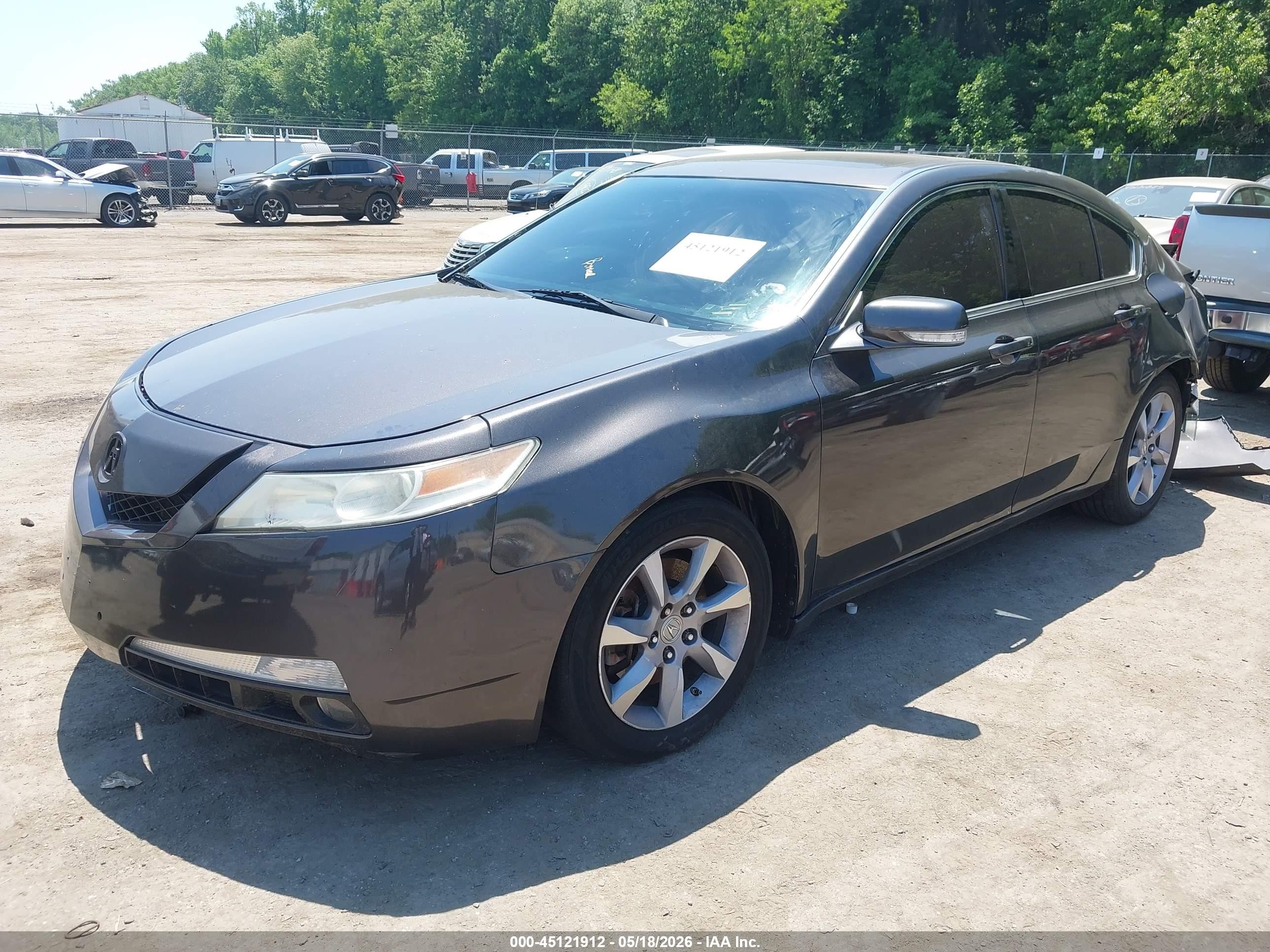 2009 Acura Tl 3.5 Black vin: 19UUA86219A026038