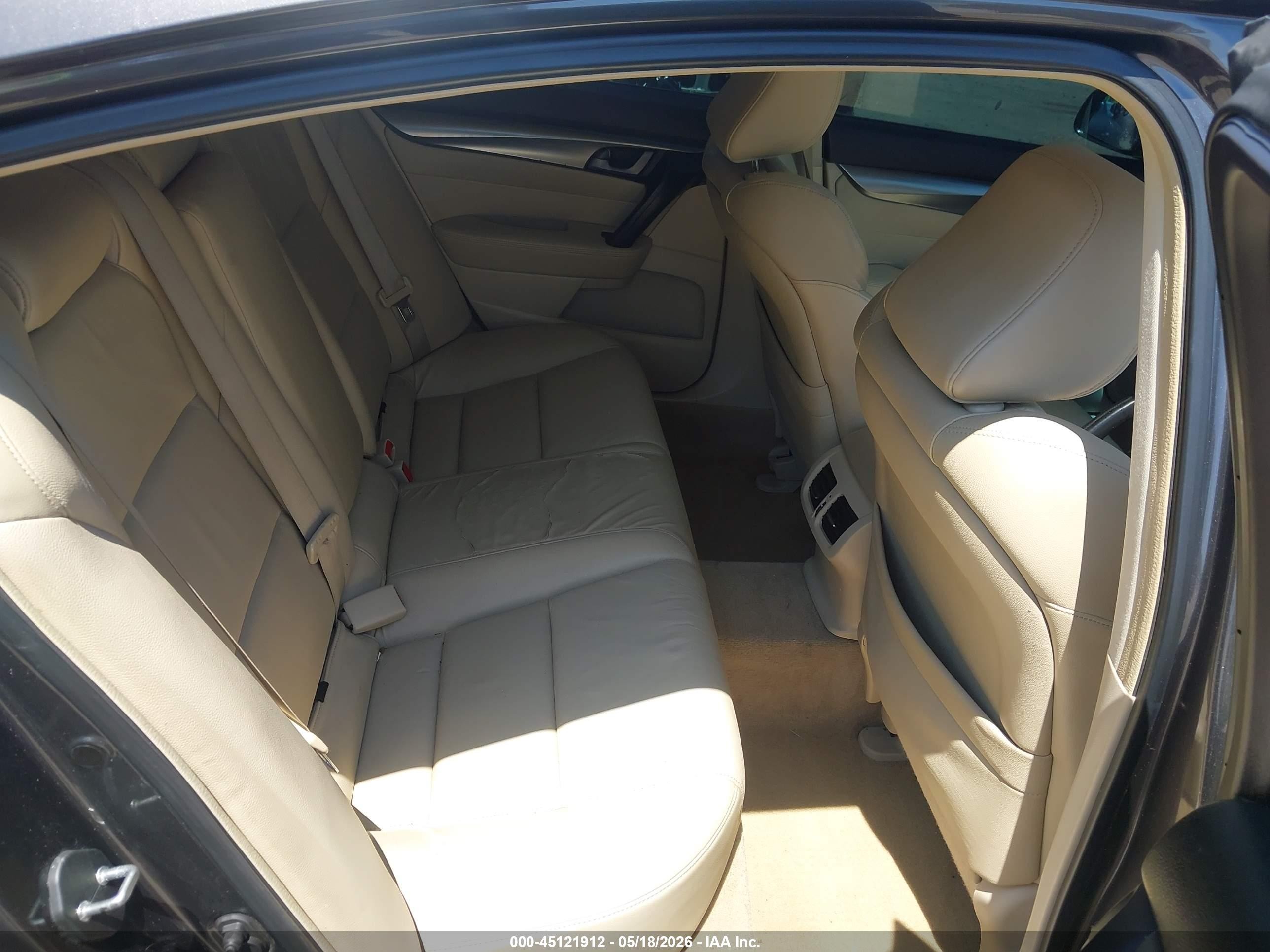 2009 Acura Tl 3.5 Black vin: 19UUA86219A026038