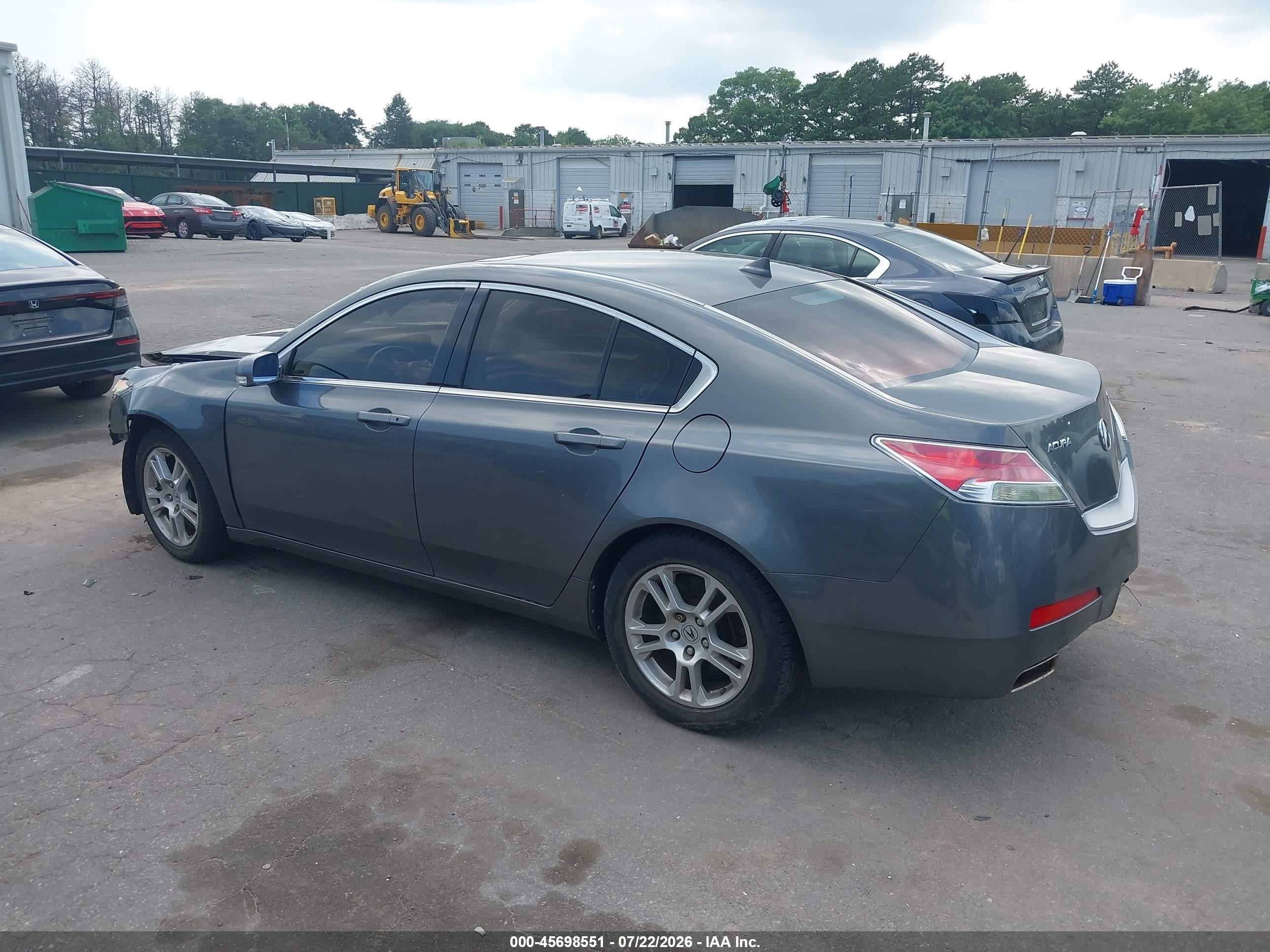 2009 Acura Tl 3.5 Gray vin: 19UUA86249A003093