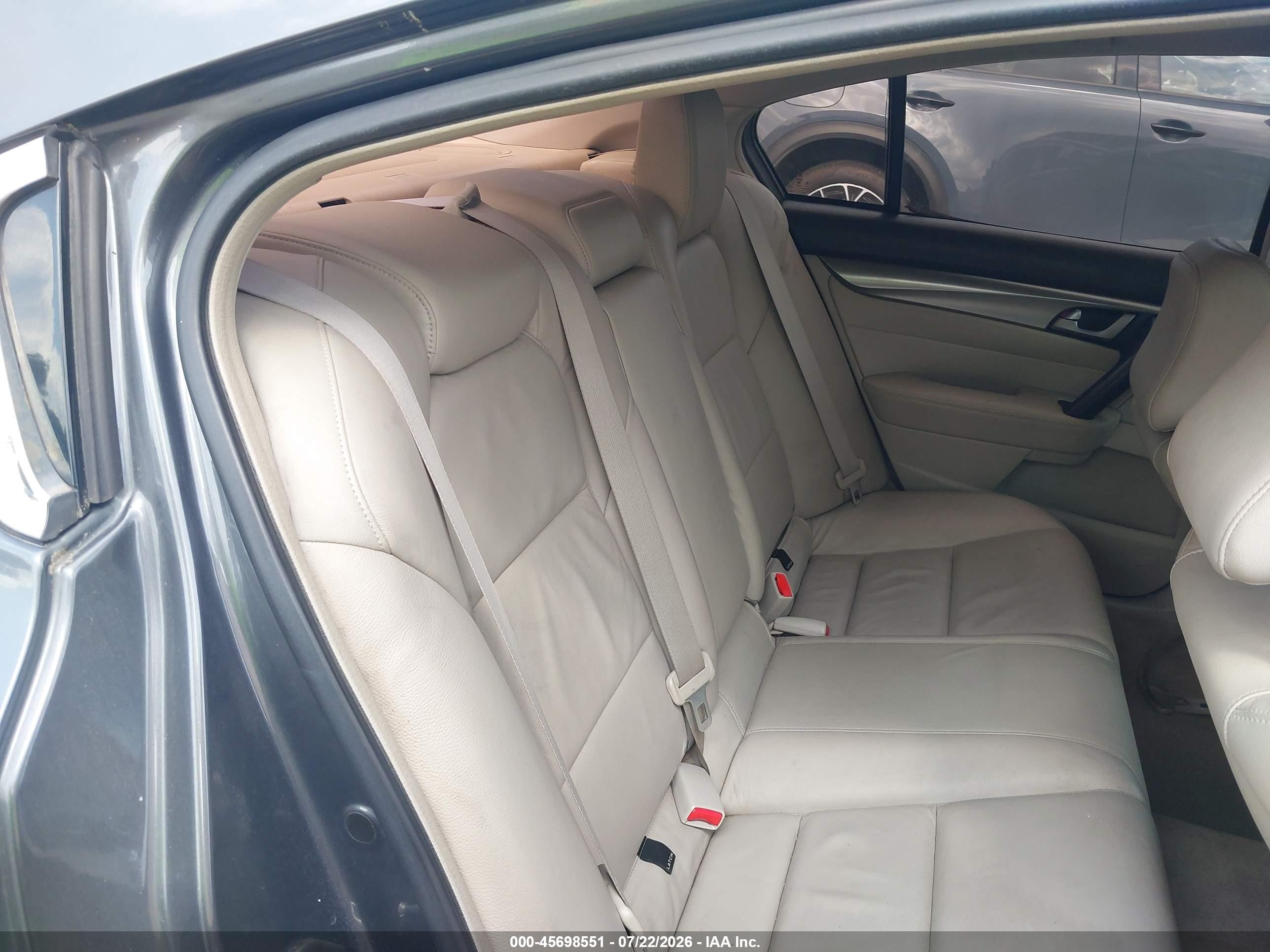 2009 Acura Tl 3.5 Gray vin: 19UUA86249A003093