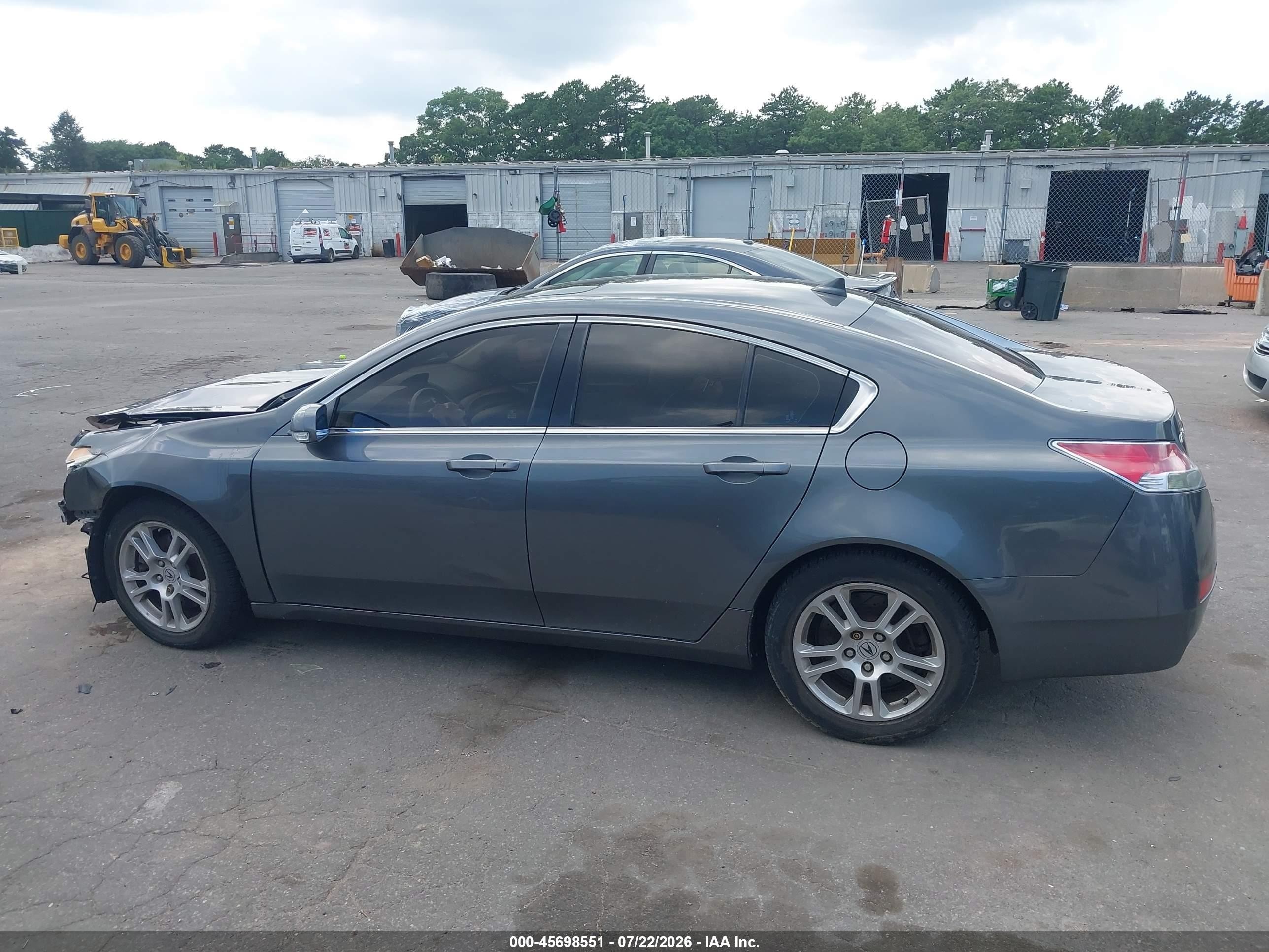 2009 Acura Tl 3.5 Gray vin: 19UUA86249A003093