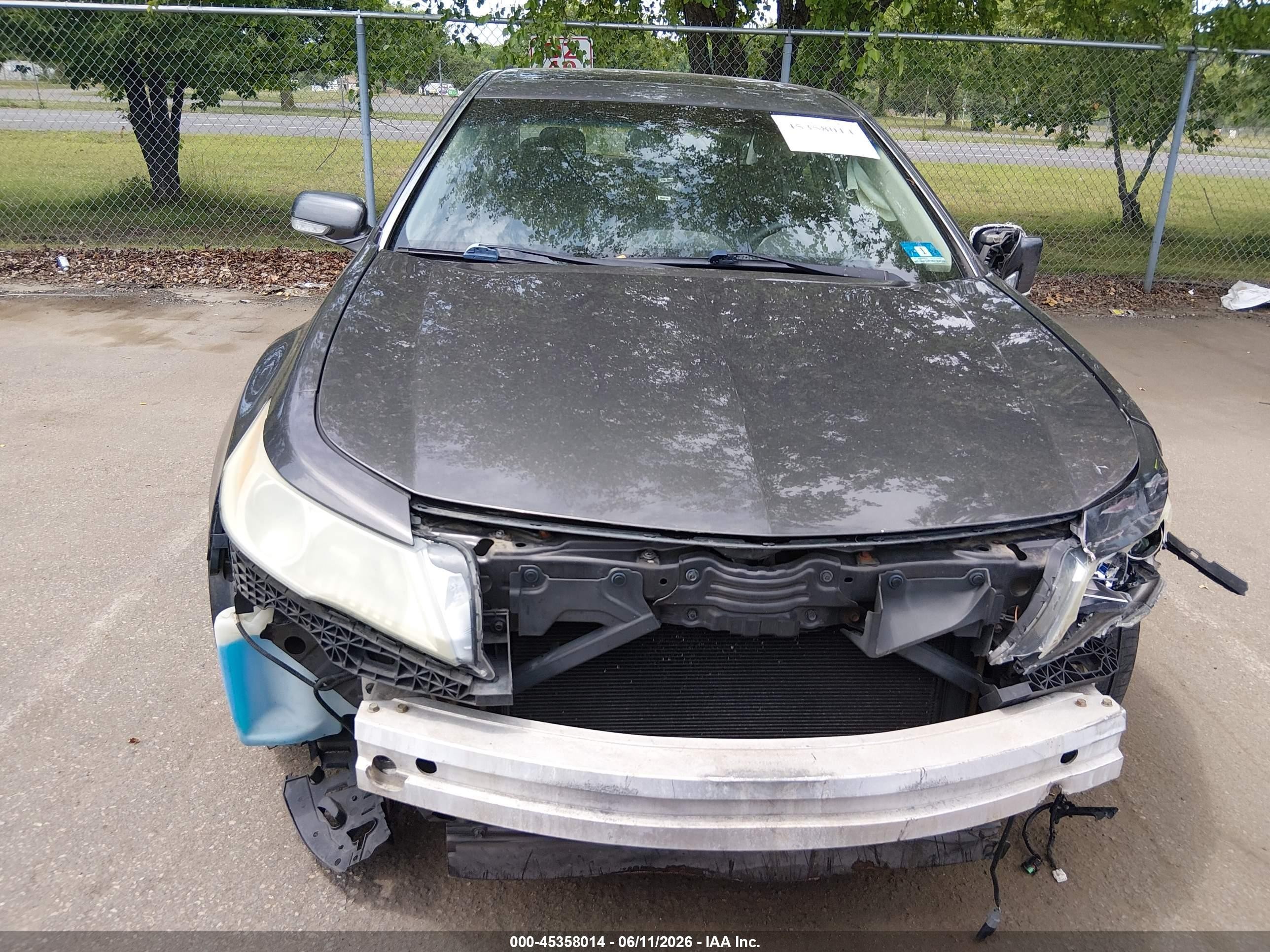 2009 Acura Tl 3.5 Gray vin: 19UUA86249A013798