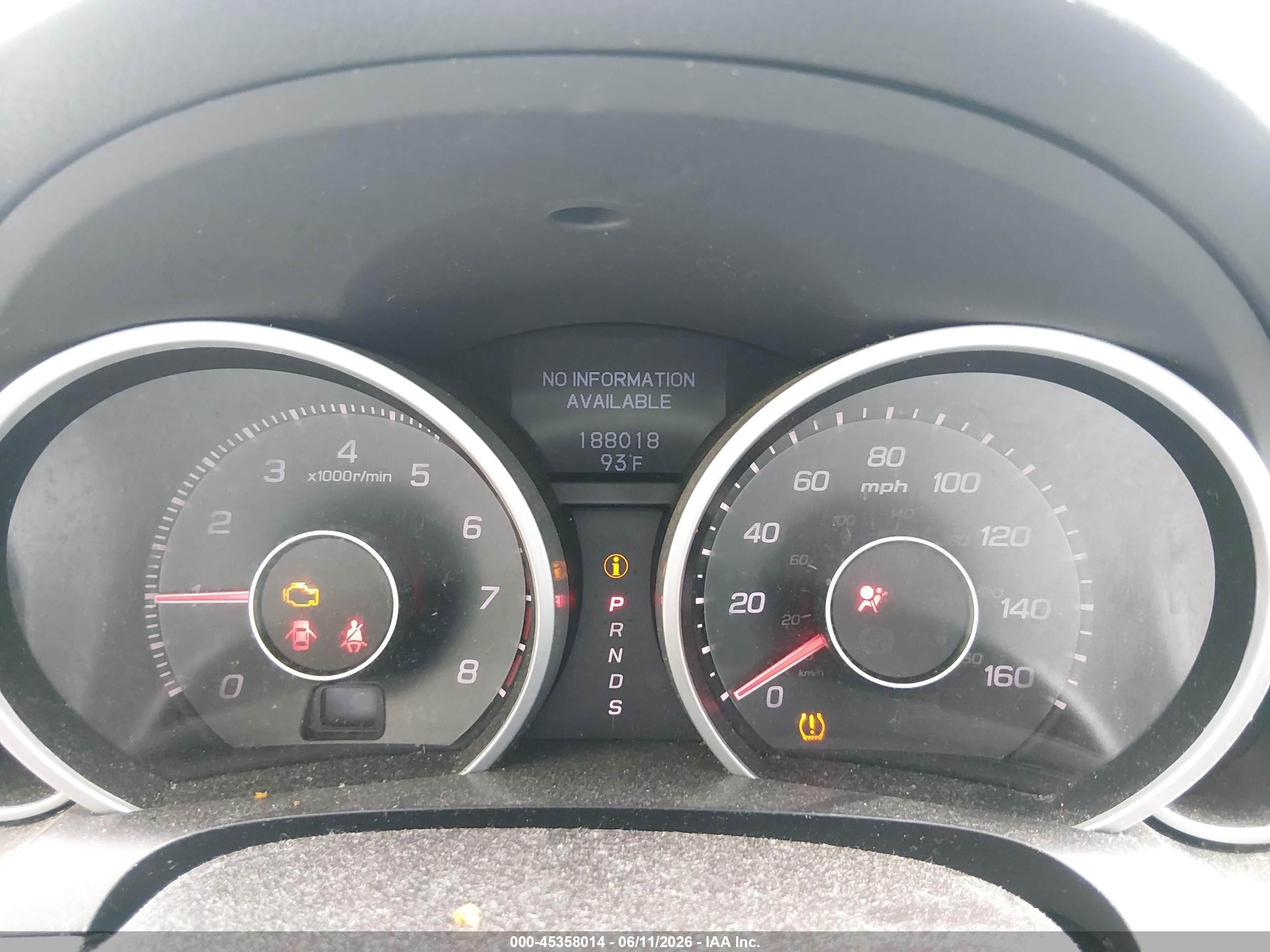 2009 Acura Tl 3.5 Gray vin: 19UUA86249A013798