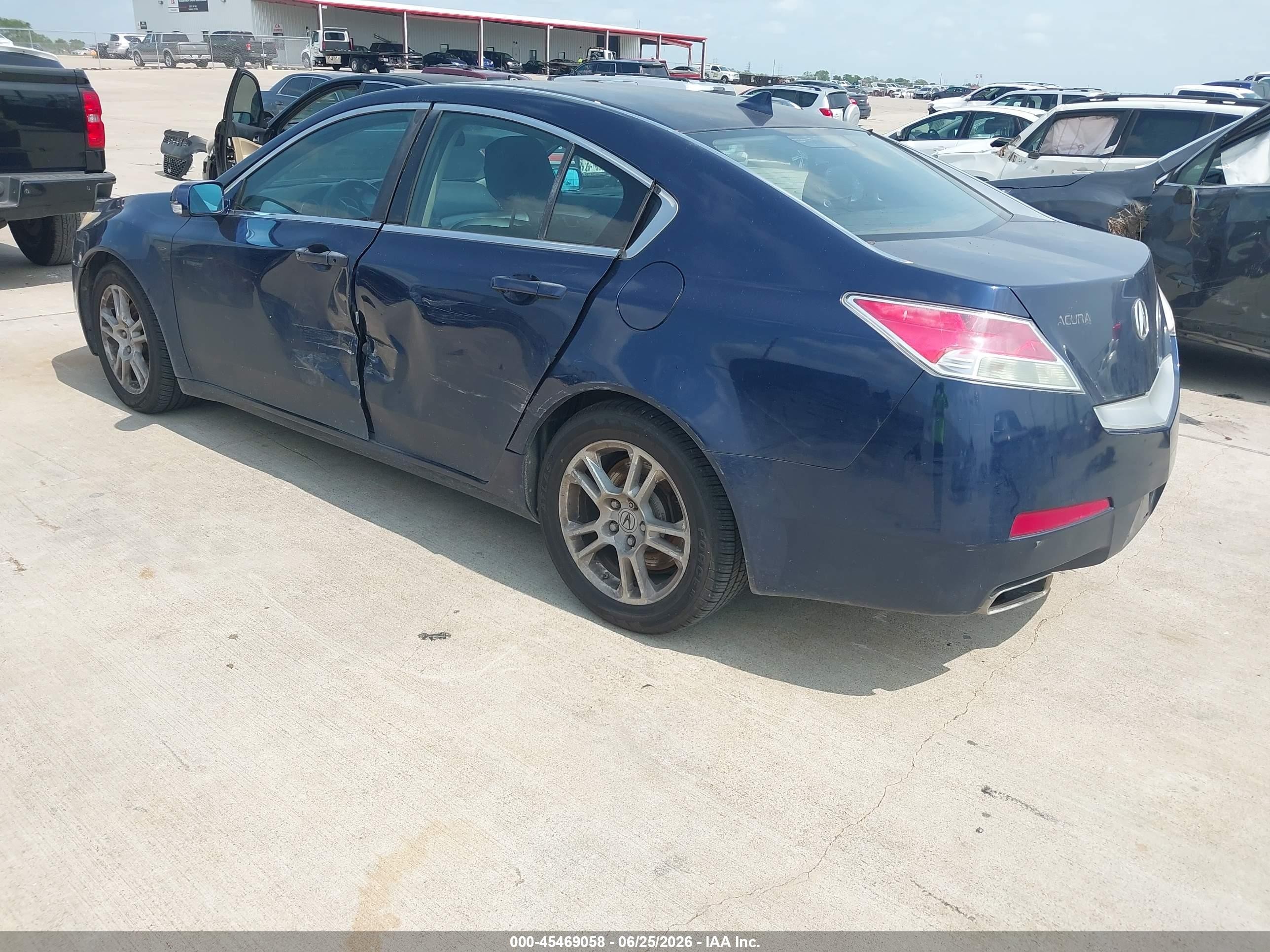 2009 Acura Tl 3.5 Blue vin: 19UUA86249A024736