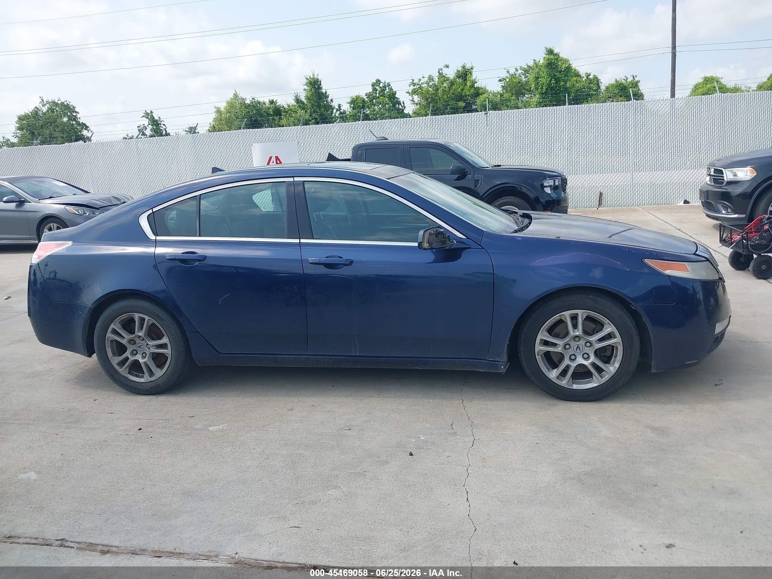 2009 Acura Tl 3.5 Blue vin: 19UUA86249A024736