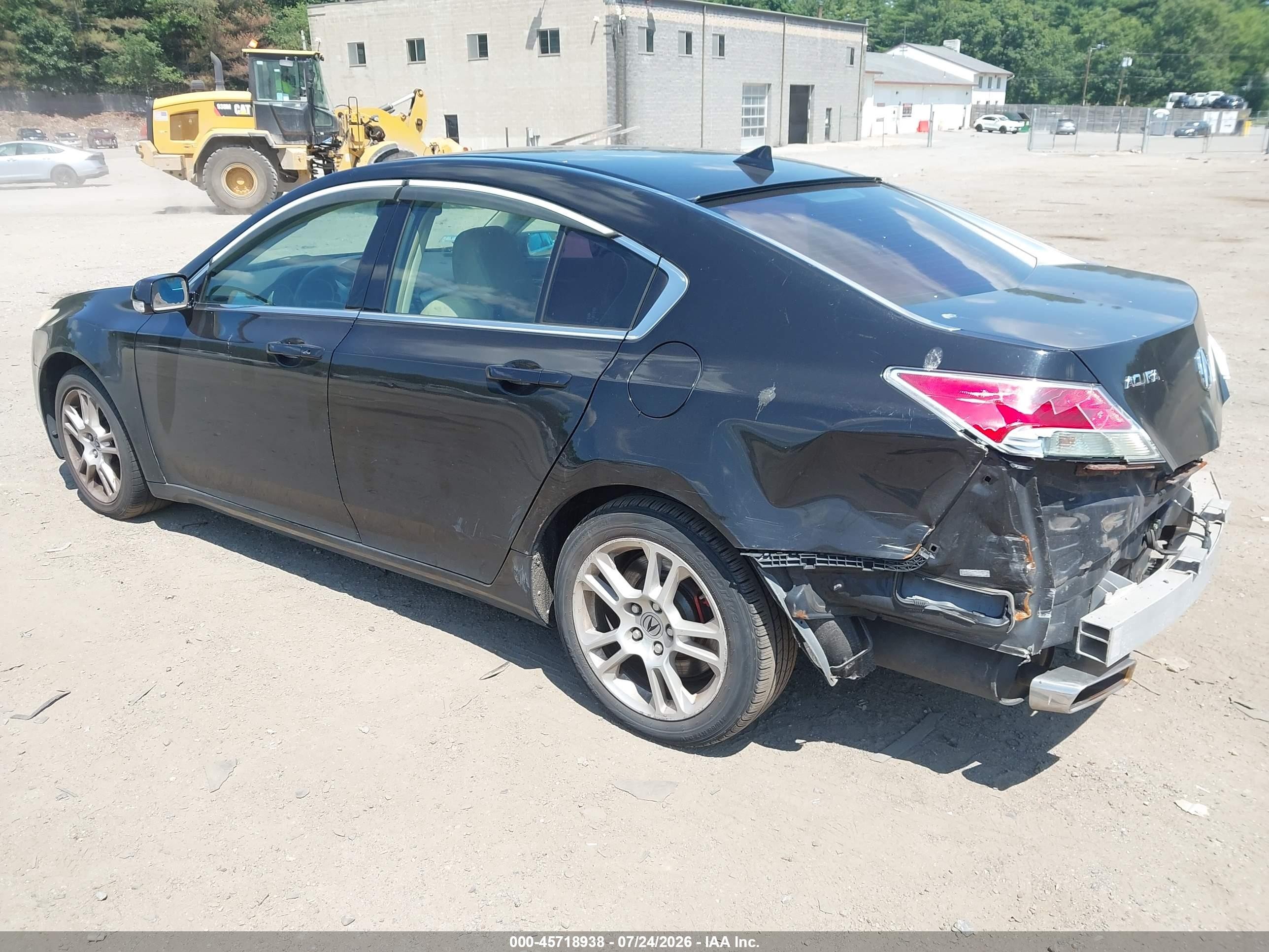 2009 Acura Tl 3.5 Black vin: 19UUA86259A017567