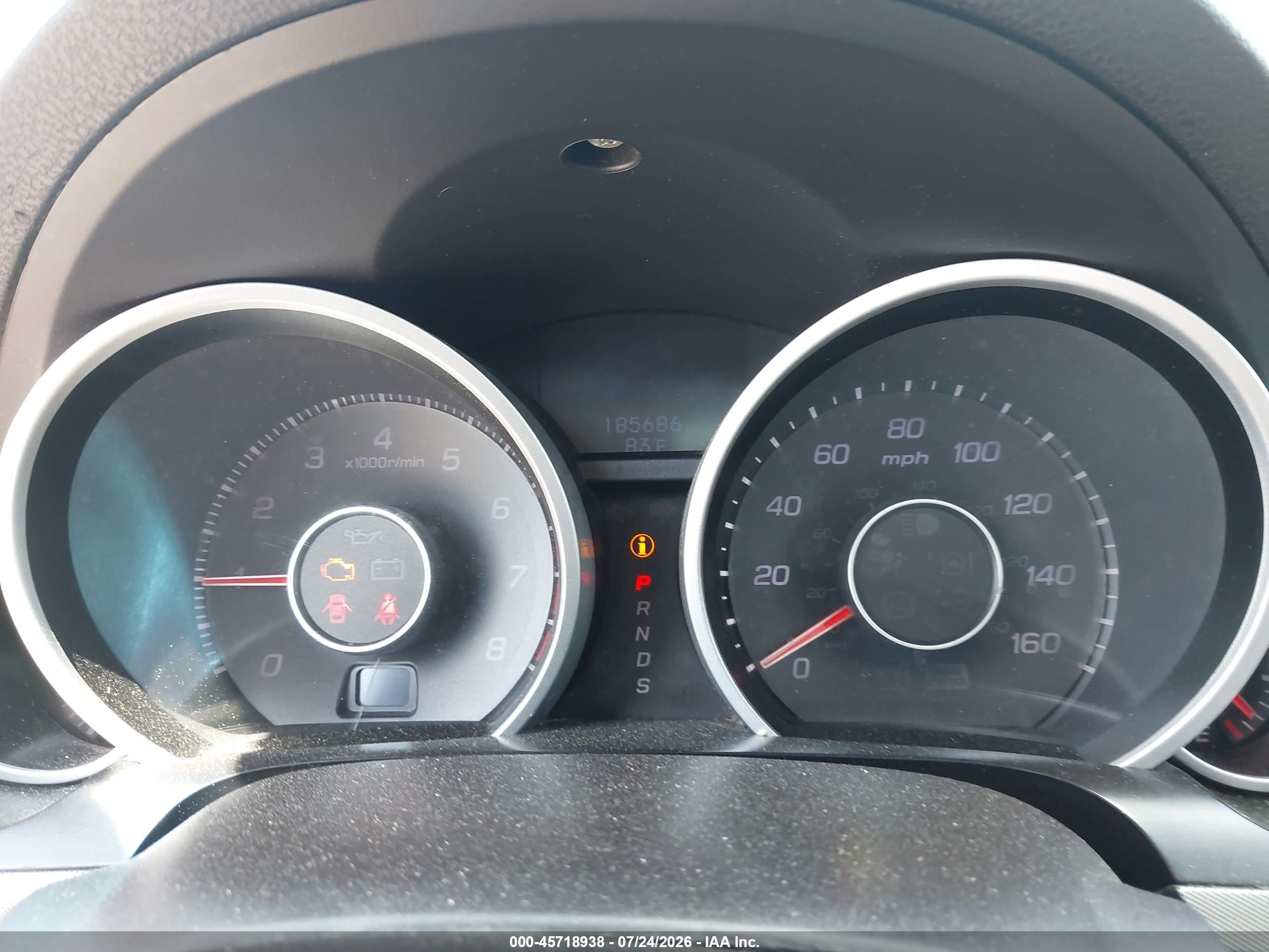 2009 Acura Tl 3.5 Black vin: 19UUA86259A017567