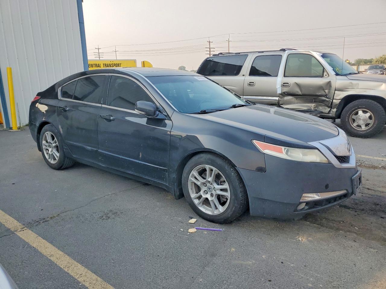 2009 Acura Tl Черный vin: 19UUA86259A022042