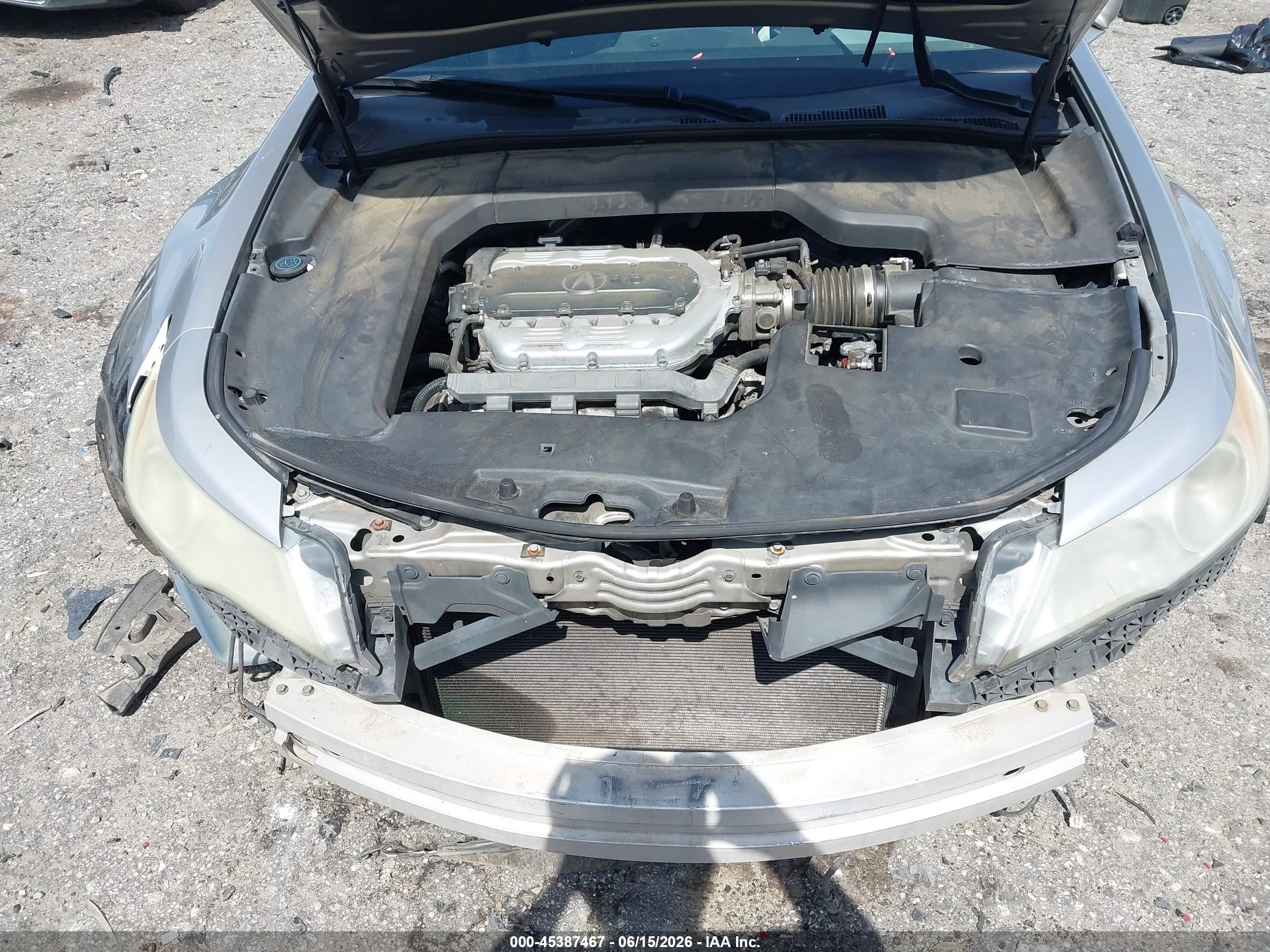 2009 Acura Tl 3.5 Серебряный vin: 19UUA86259A024213