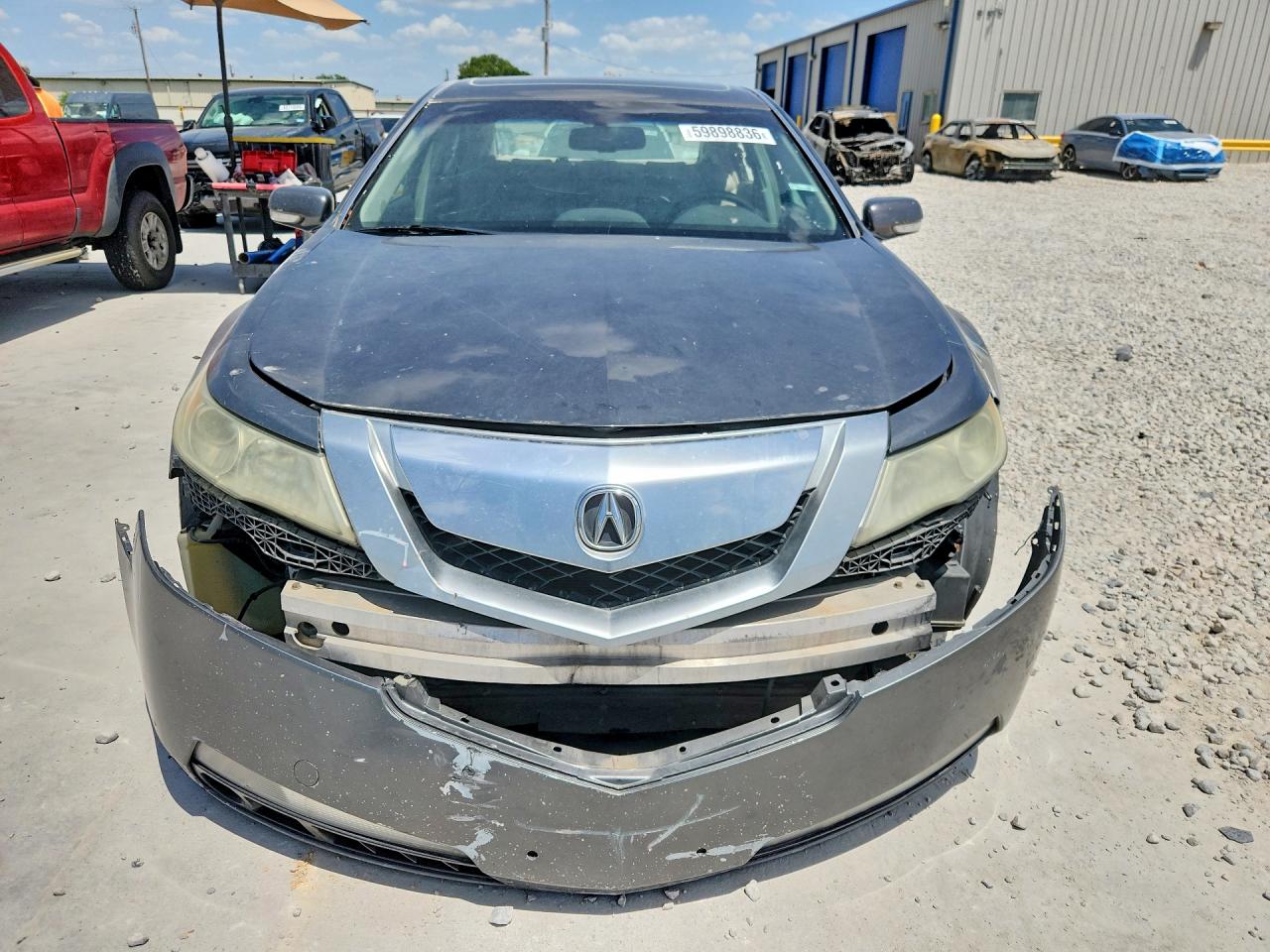 2009 Acura Tl Gray vin: 19UUA86279A003170
