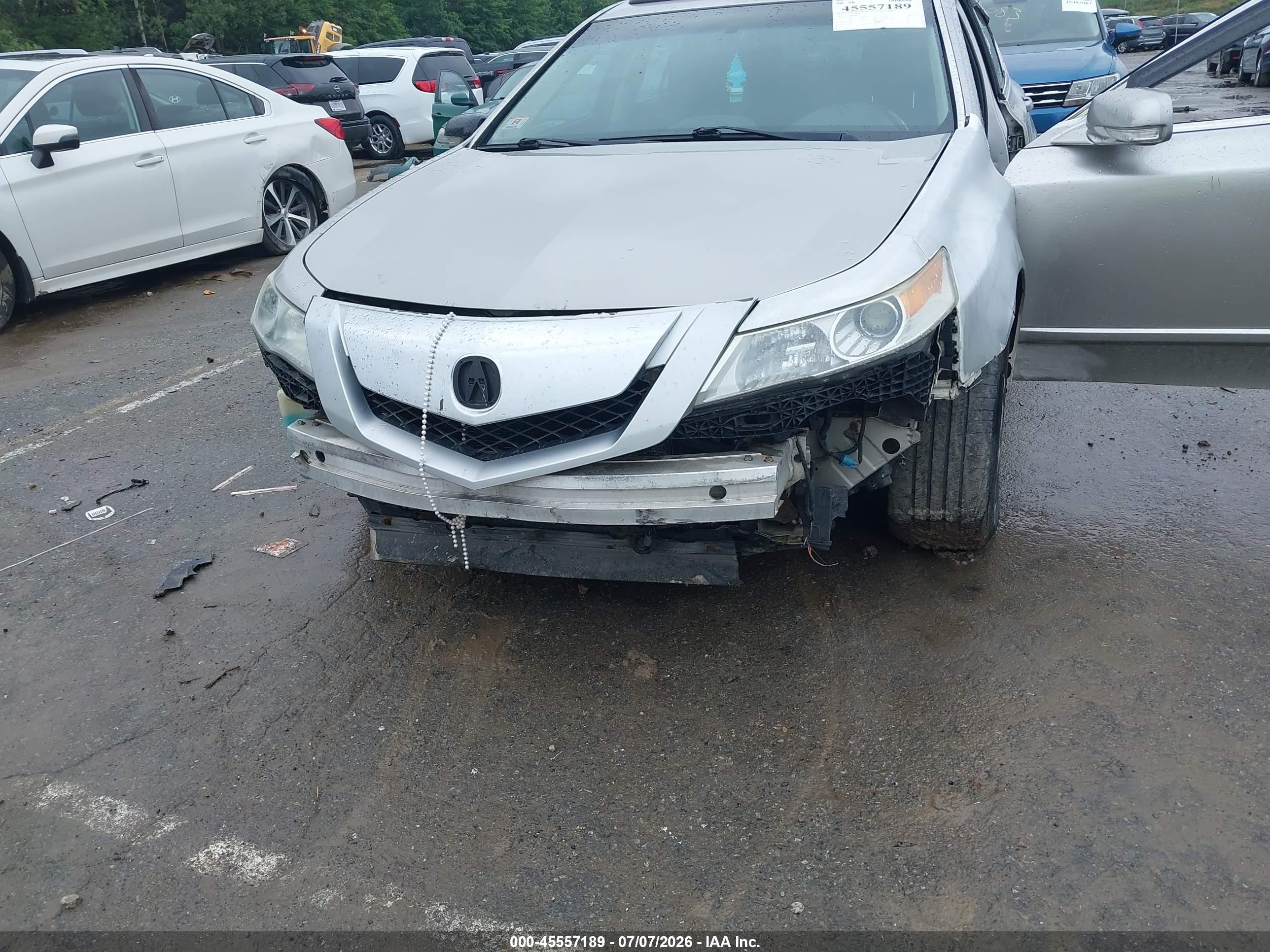 2009 Acura Tl 3.5 Silver vin: 19UUA86279A014623