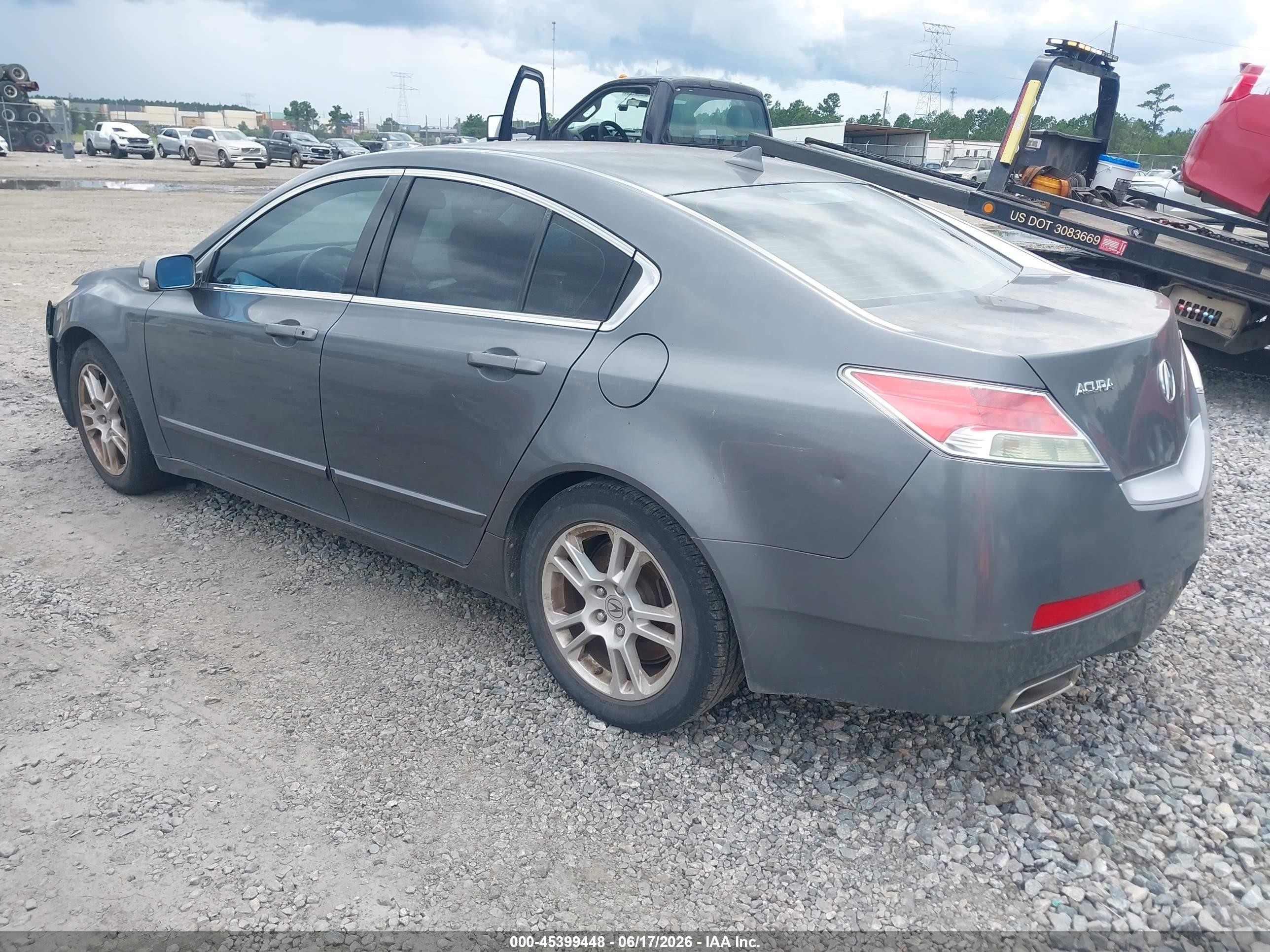 2009 Acura Tl 3.5 Gray vin: 19UUA86279A020776
