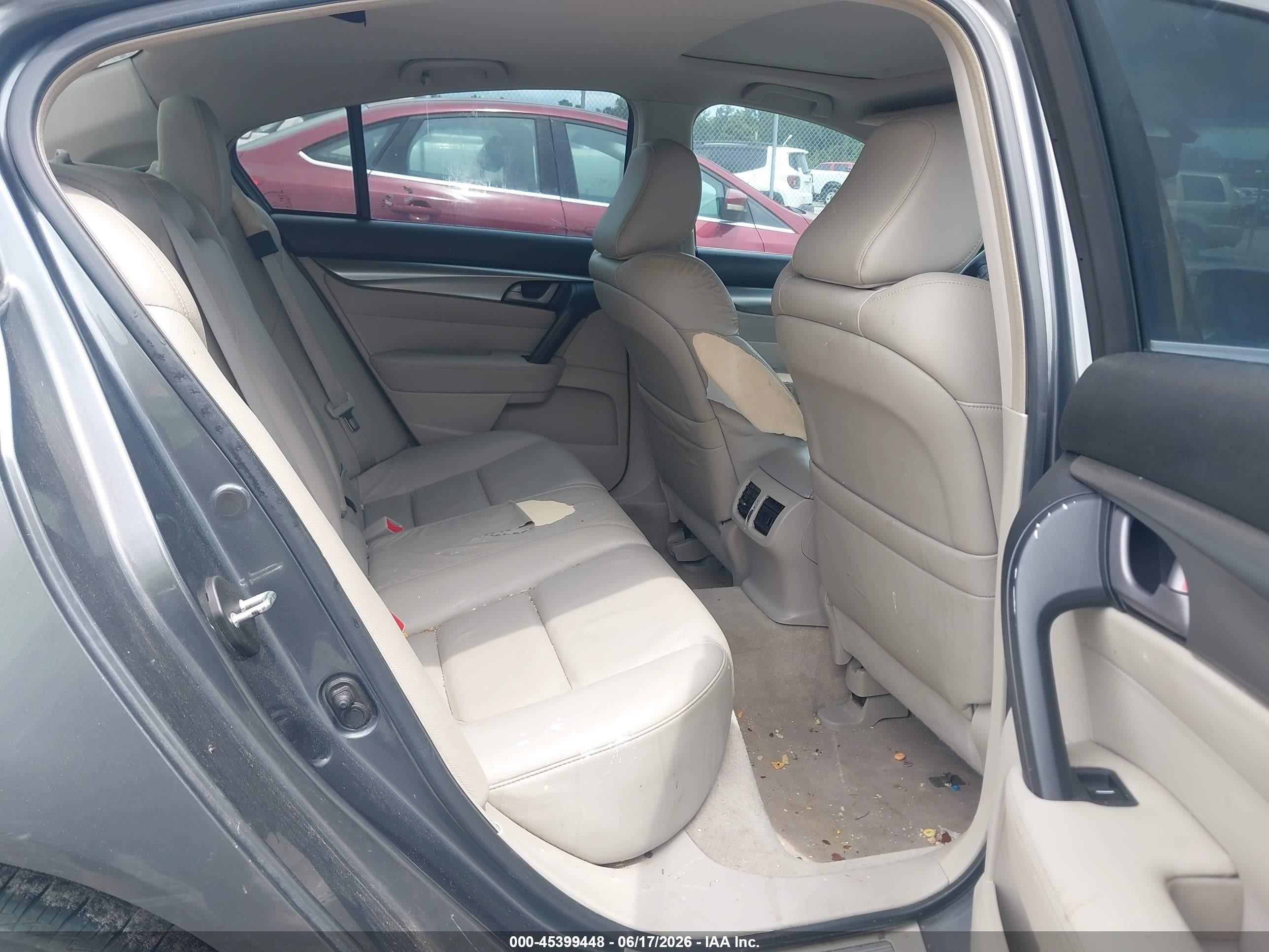 2009 Acura Tl 3.5 Gray vin: 19UUA86279A020776