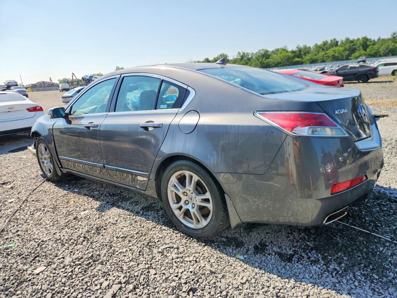 2009 Acura Tl Gray vin: 19UUA86289A001945