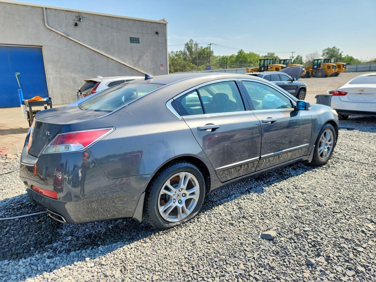 2009 Acura Tl Gray vin: 19UUA86289A001945
