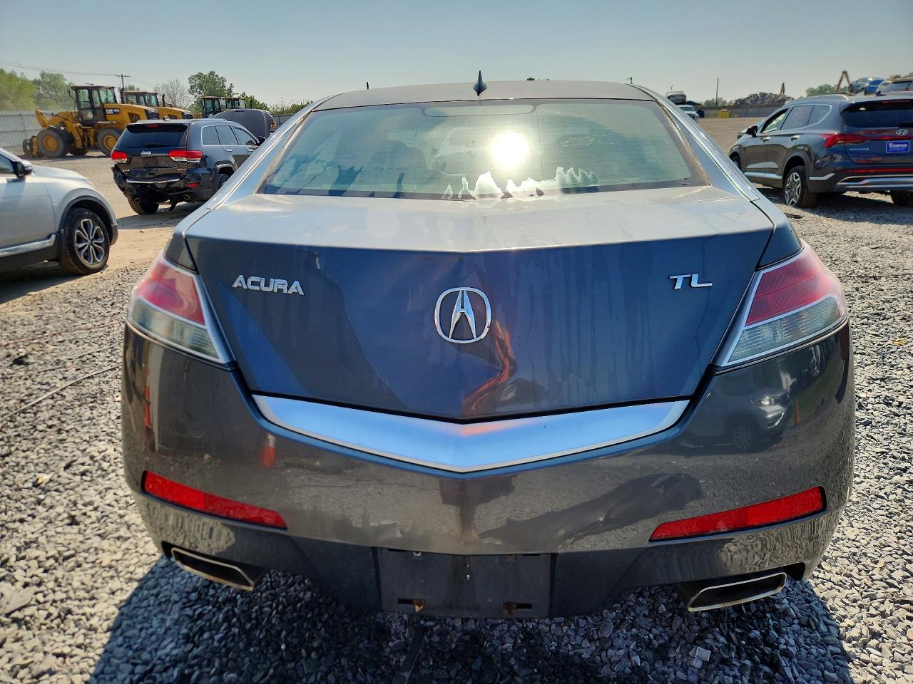 2009 Acura Tl Gray vin: 19UUA86289A001945