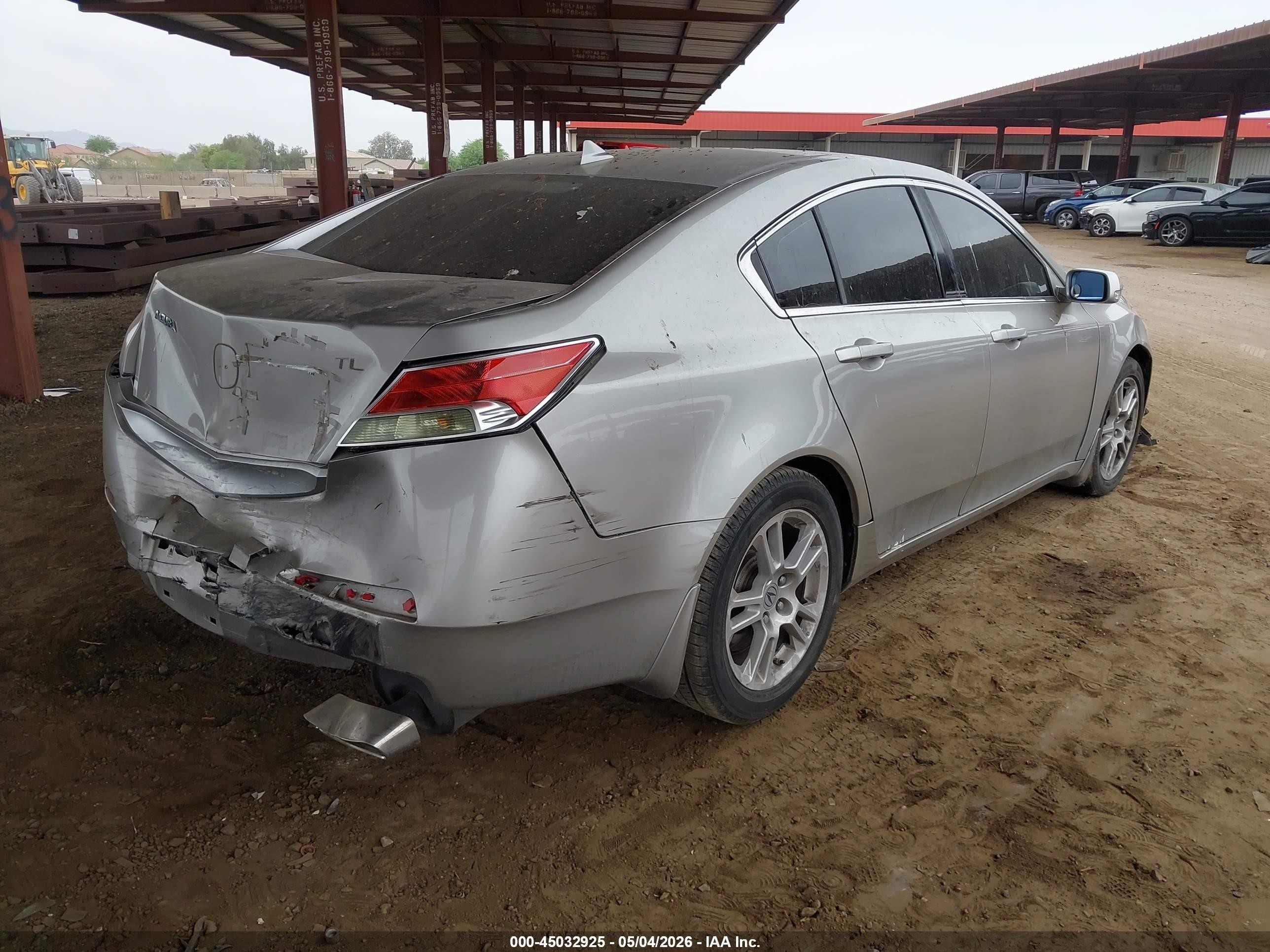 2009 Acura Tl 3.5 Silver vin: 19UUA86289A025968