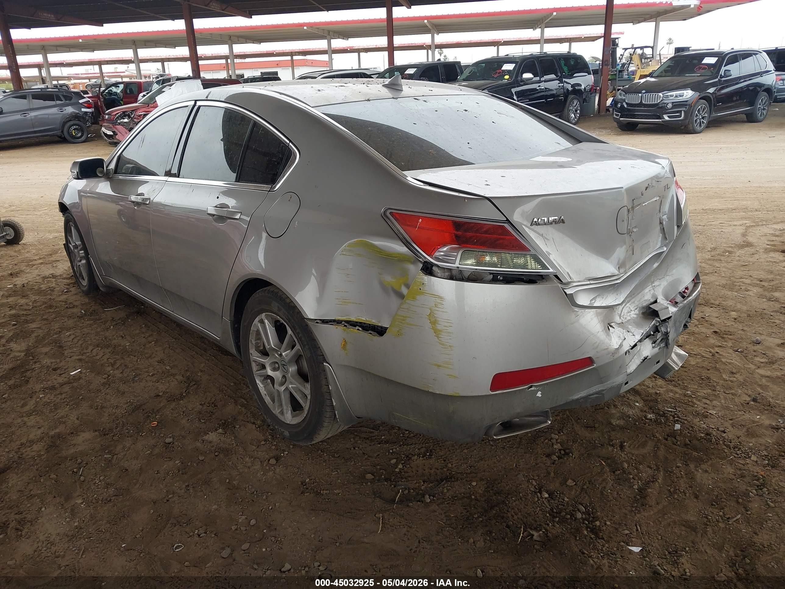 2009 Acura Tl 3.5 Silver vin: 19UUA86289A025968