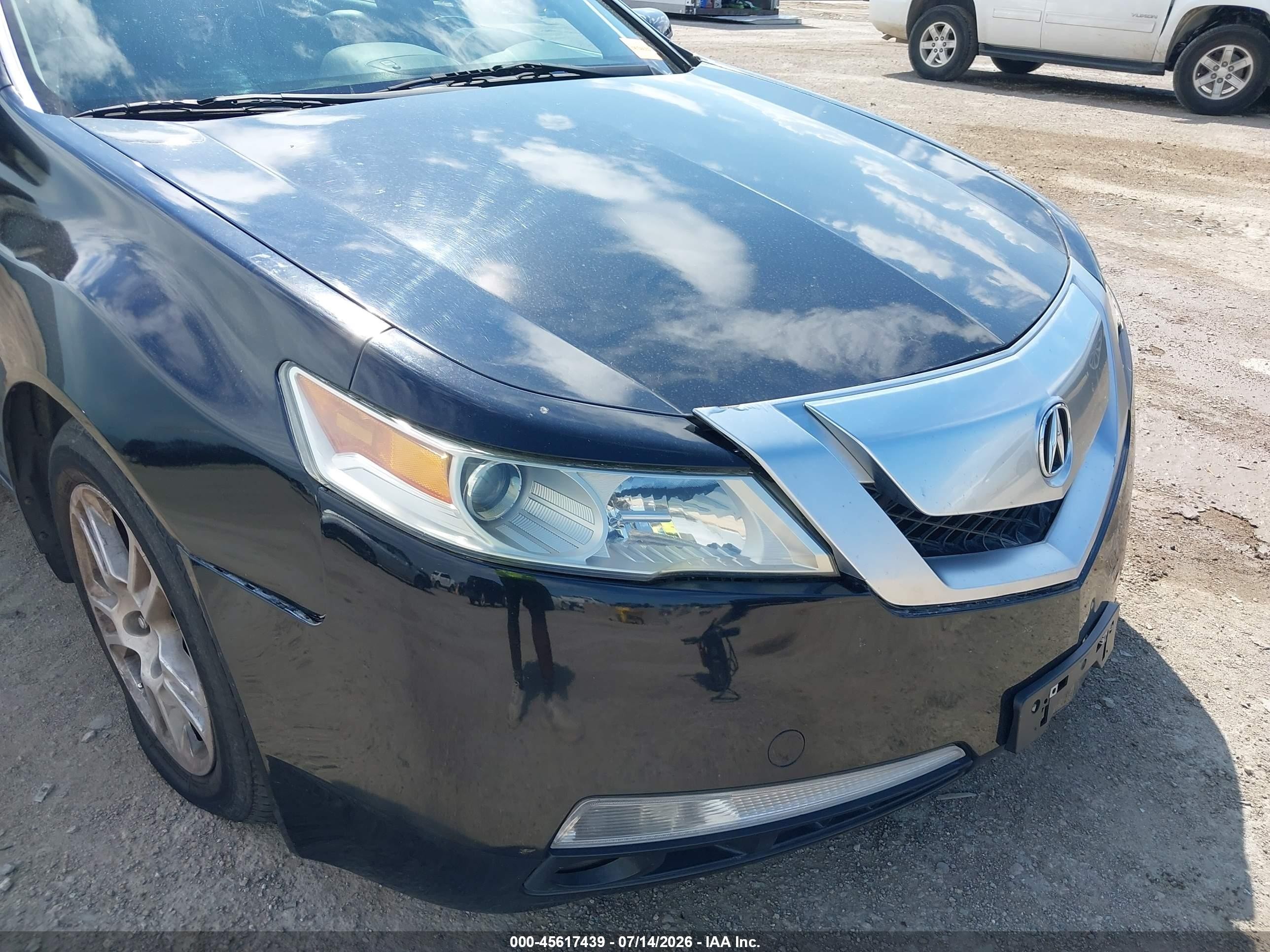 2009 Acura Tl 3.5 Black vin: 19UUA86299A003347