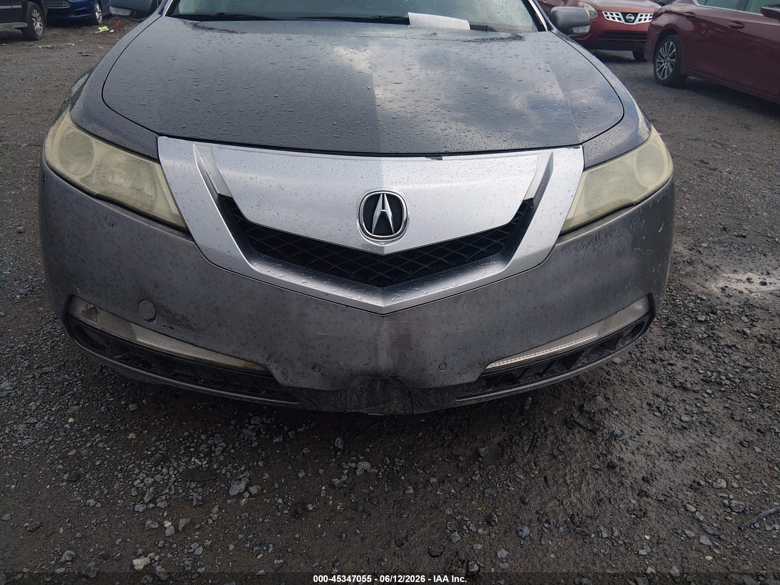 2009 Acura Tl 3.5 Gray vin: 19UUA86299A014641