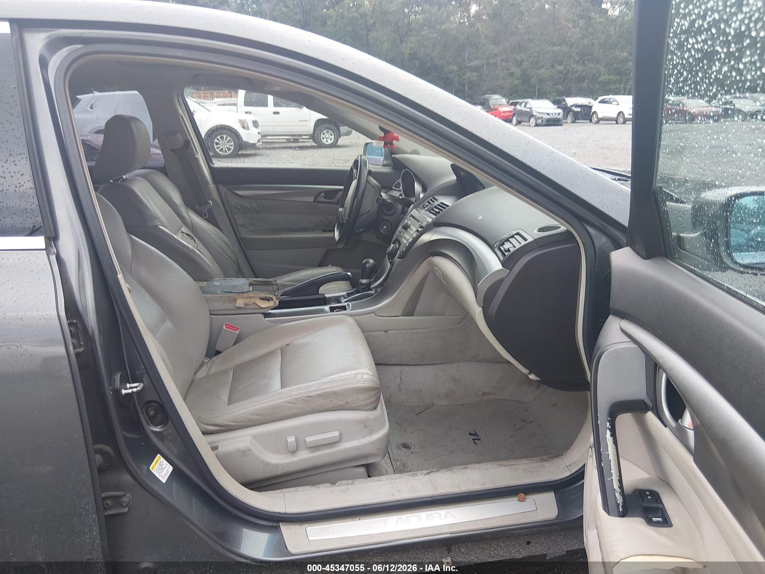 2009 Acura Tl 3.5 Gray vin: 19UUA86299A014641