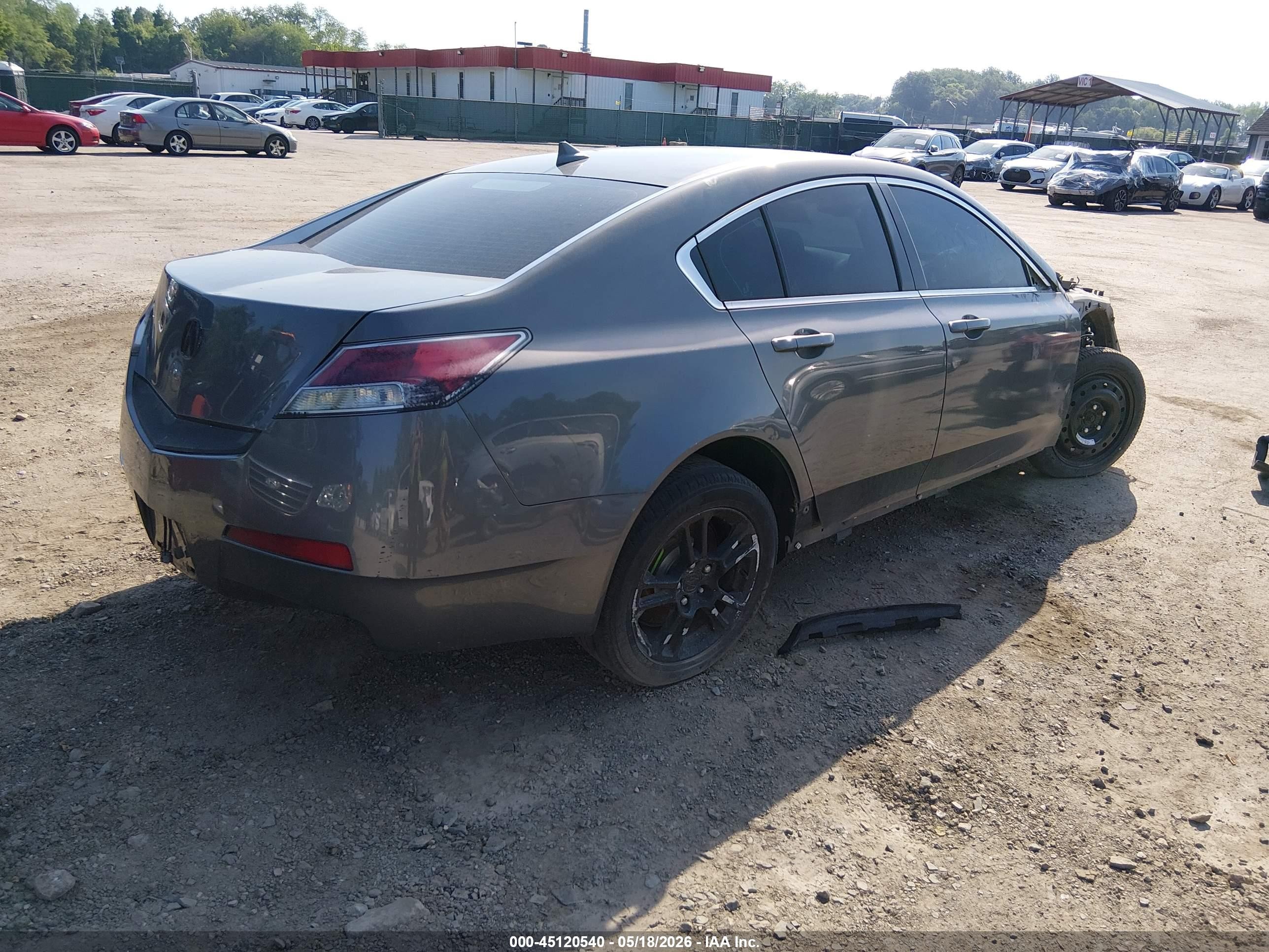 2009 Acura Tl 3.5 Gray vin: 19UUA86299A020097