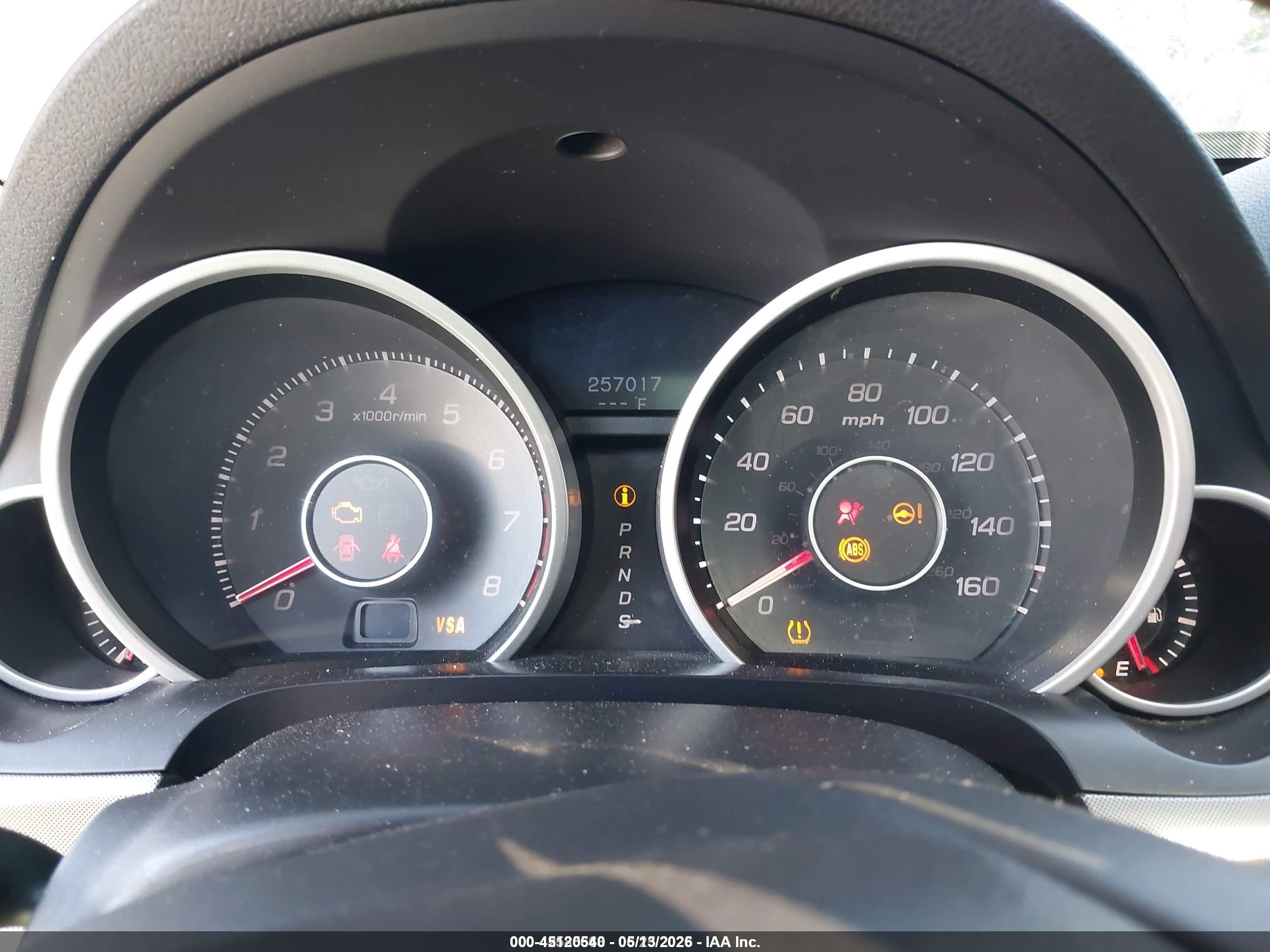 2009 Acura Tl 3.5 Gray vin: 19UUA86299A020097