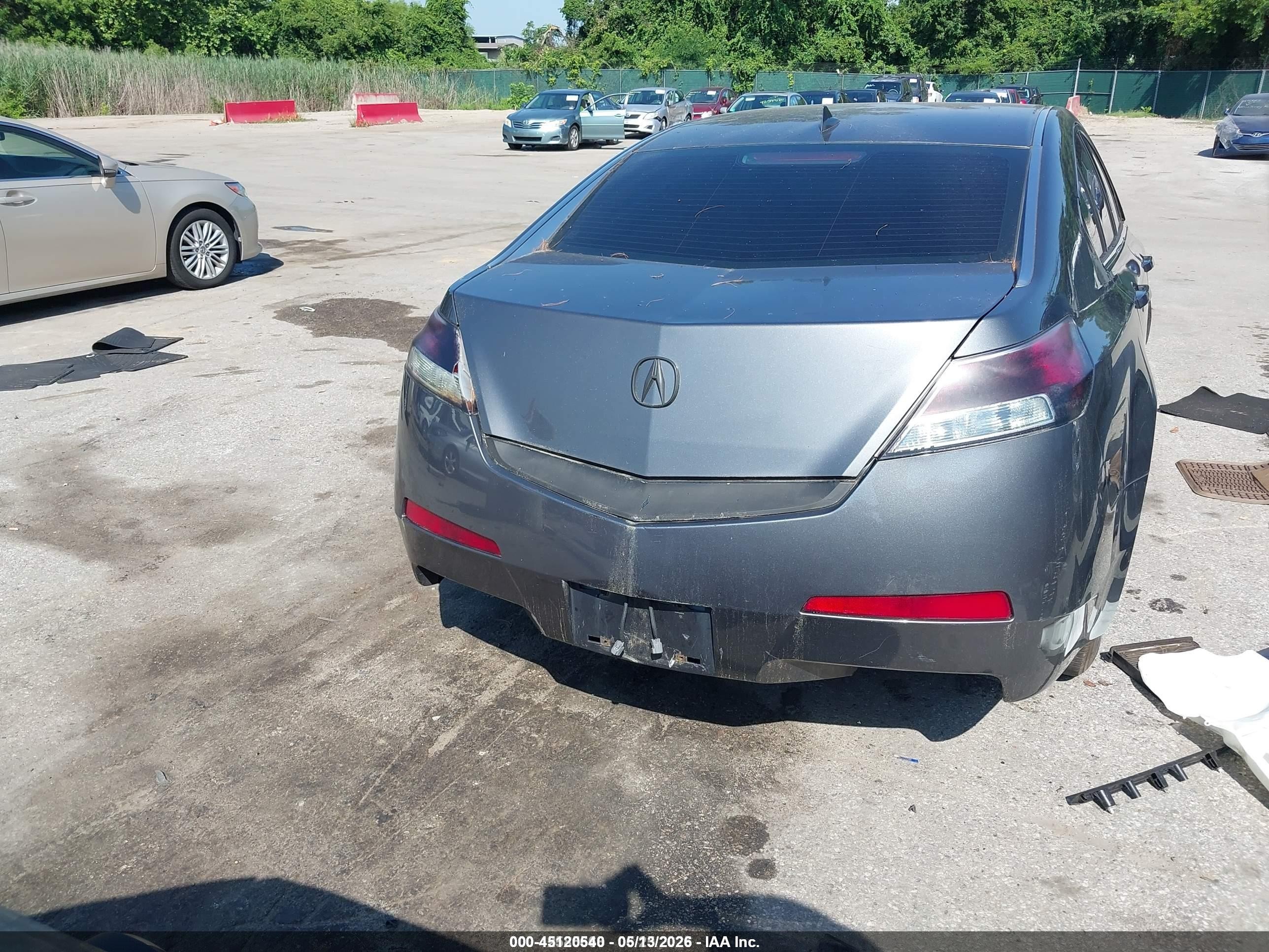 2009 Acura Tl 3.5 Gray vin: 19UUA86299A020097