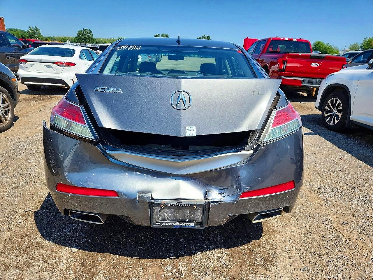 2009 Acura Tl Gray vin: 19UUA862X9A800481