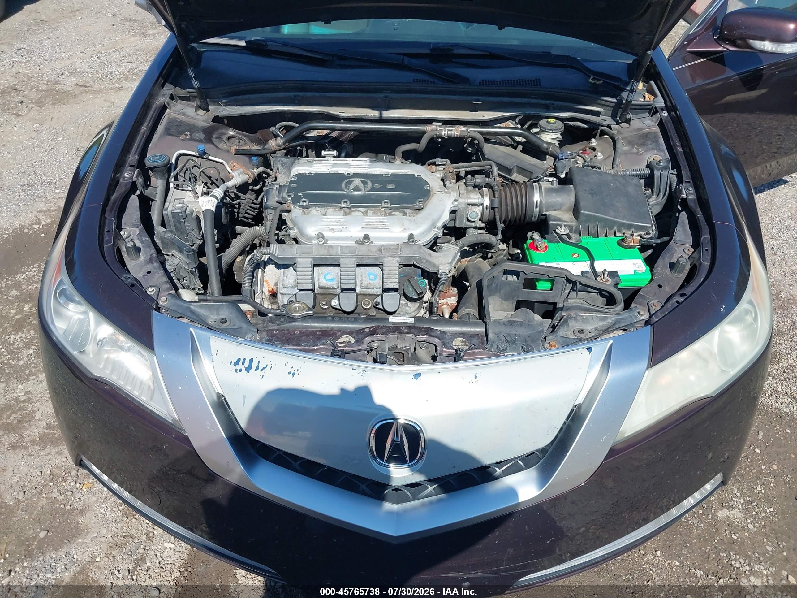 2009 Acura Tl 3.5 Maroon vin: 19UUA86509A005207