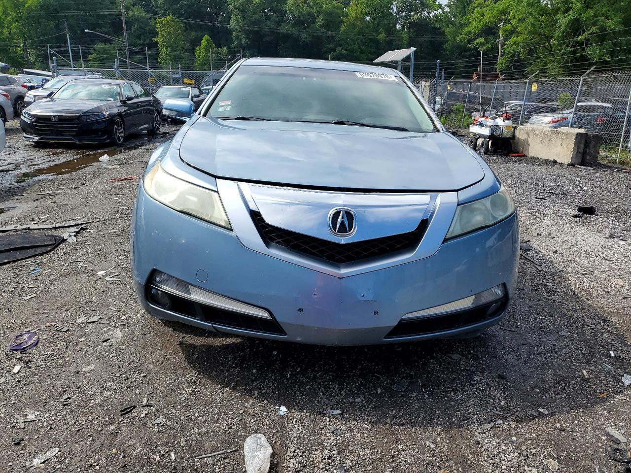 2009 Acura Tl Синий vin: 19UUA86509A006292