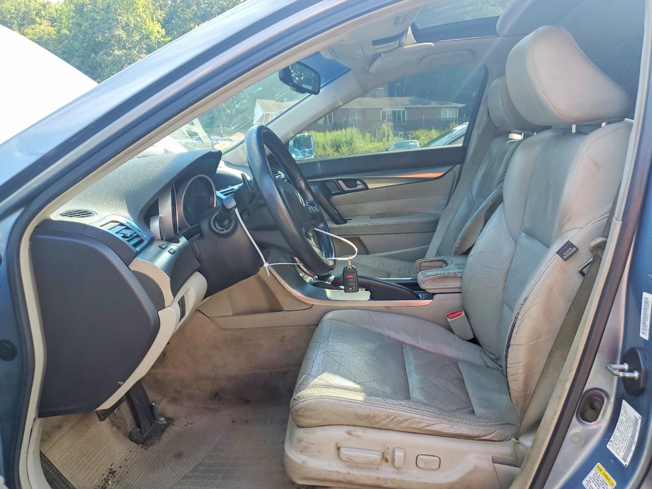 2009 Acura Tl Синий vin: 19UUA86509A006292