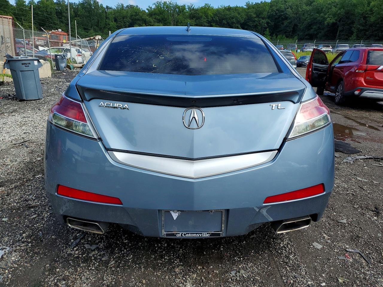 2009 Acura Tl Синий vin: 19UUA86509A006292
