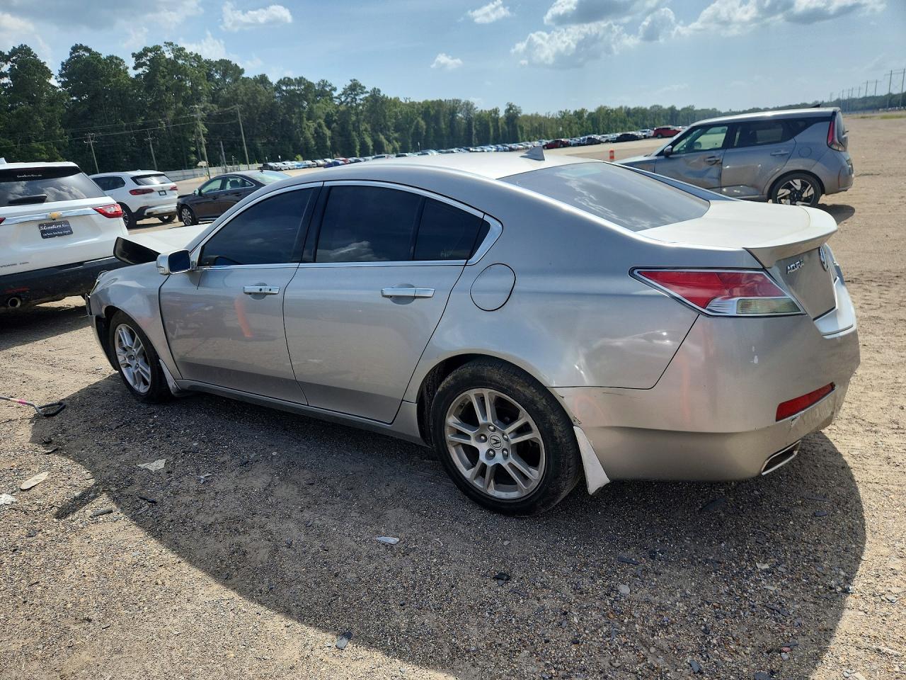 2009 Acura Tl Silver vin: 19UUA86509A012576
