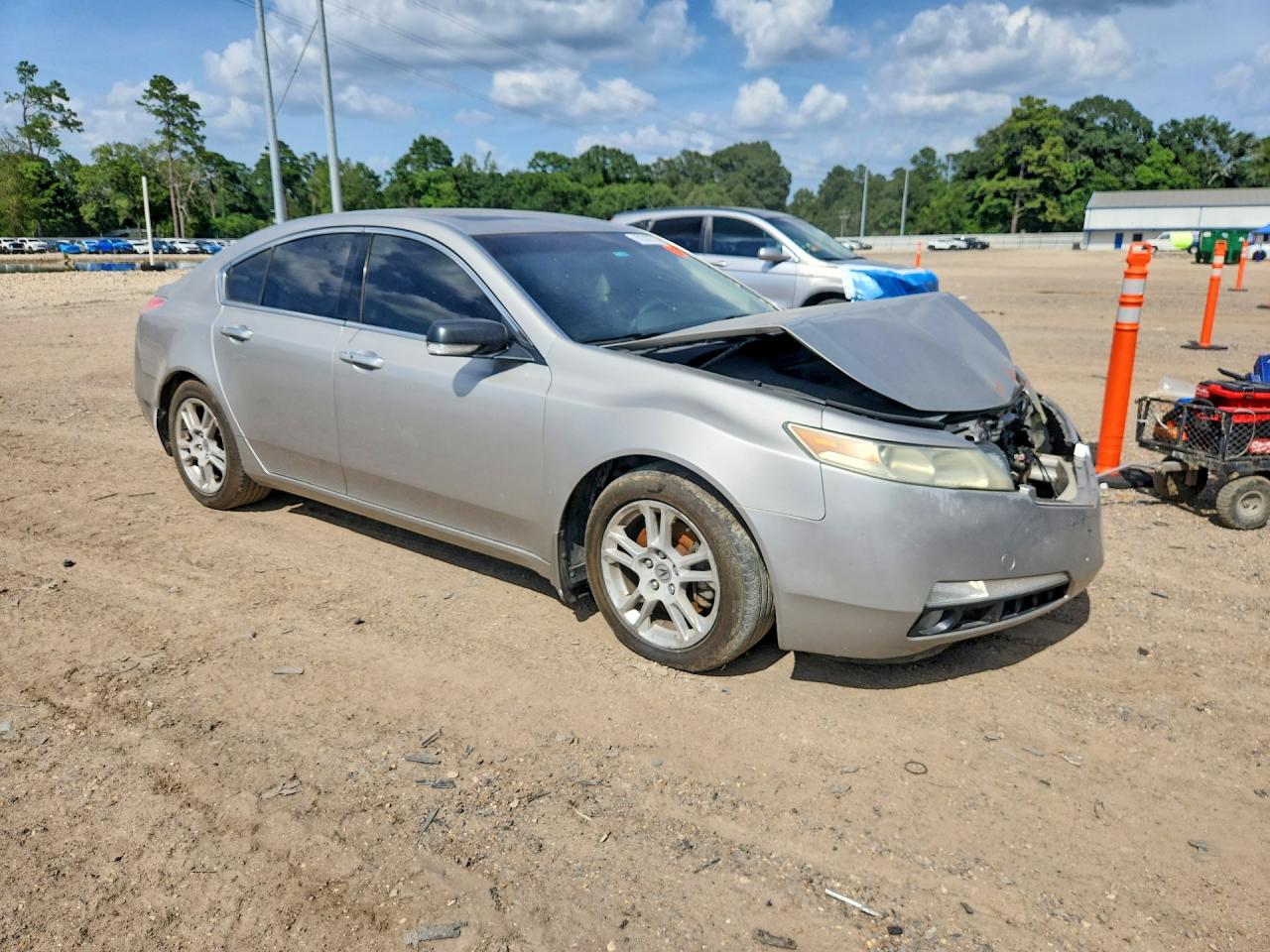2009 Acura Tl Silver vin: 19UUA86509A012576