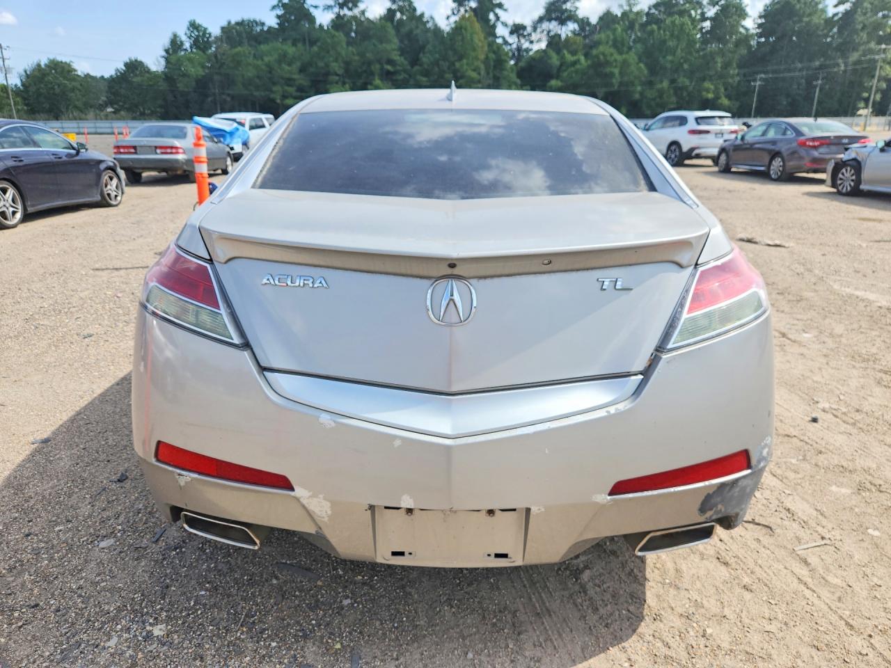 2009 Acura Tl Silver vin: 19UUA86509A012576