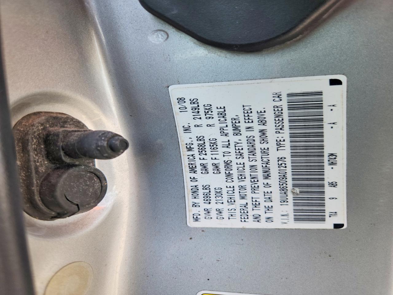 2009 Acura Tl Silver vin: 19UUA86509A012576