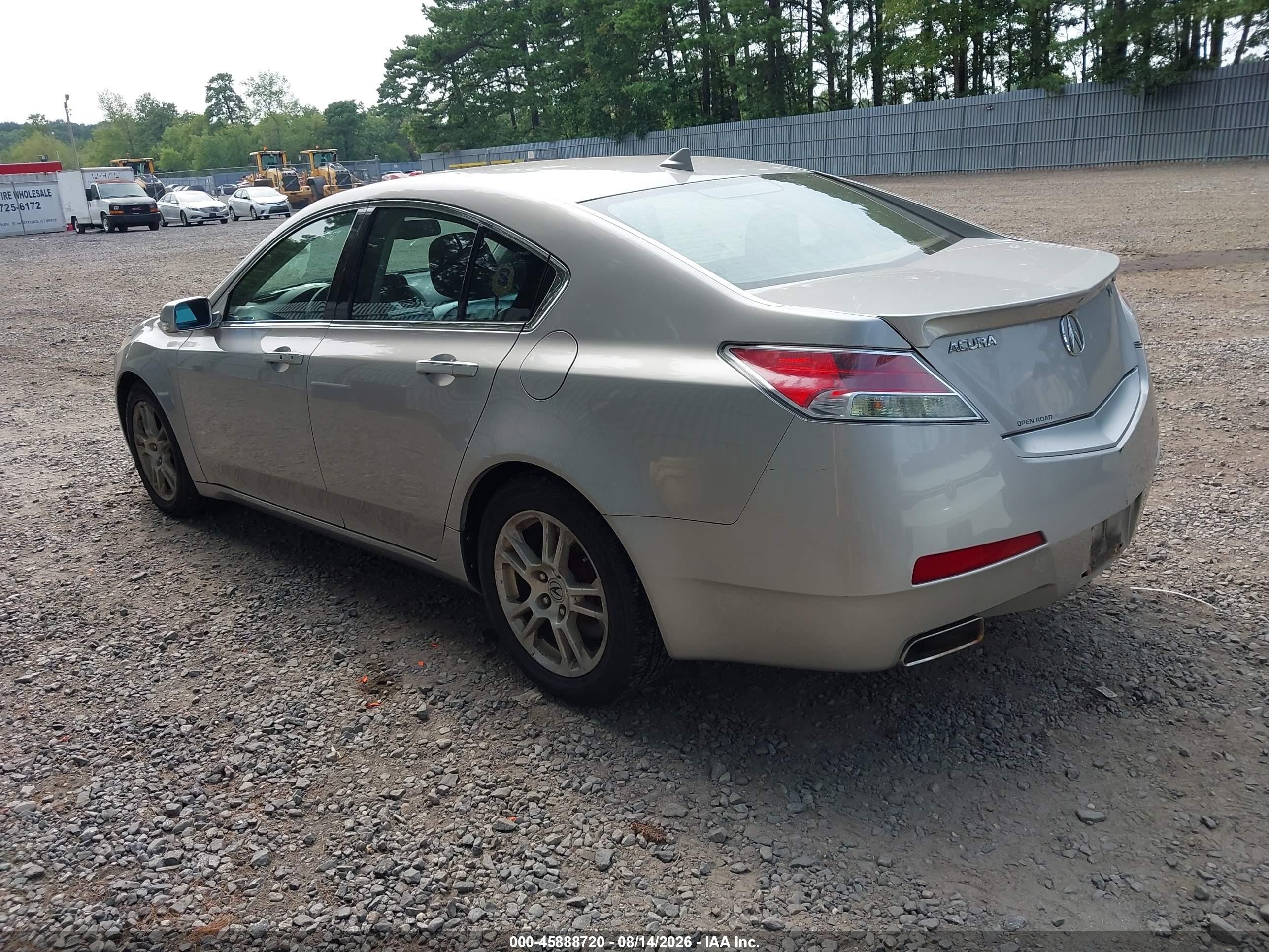2009 Acura Tl 3.5 Silver vin: 19UUA86509A023643